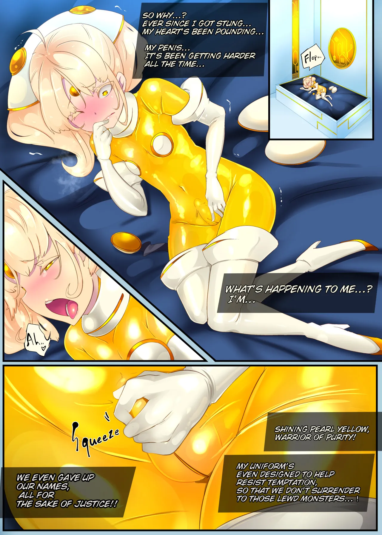 女装少年ヒーローのキミが女体化してモブ戦闘員に堕ちる漫画-邪淫TS洗脳トランス・モブ・セントーイン!- - 7ページ