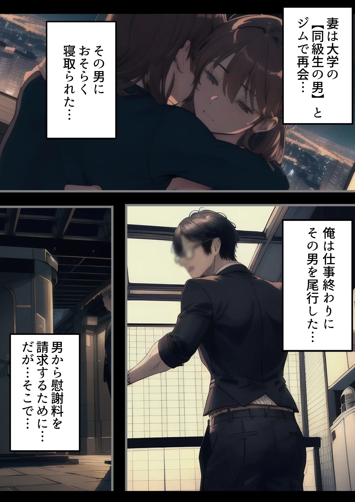 妻がパパ活アプリで同級生の男に寝取られた原因-嫁の女教師は生徒のギャルにパパ活でチャラ男パパ活アプリに登録され同級生に寝取られる。旦那の俺は「妻の寝取られ」を見せられながら生徒のギャルに犯●れ寝取られる話 - 2ページ