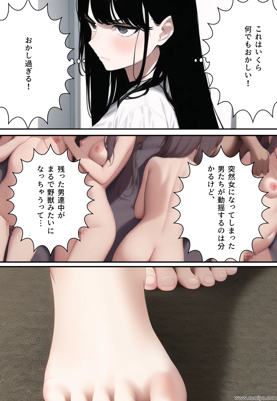 性者の夜明け 〜女体化の日〜 - 36ページ