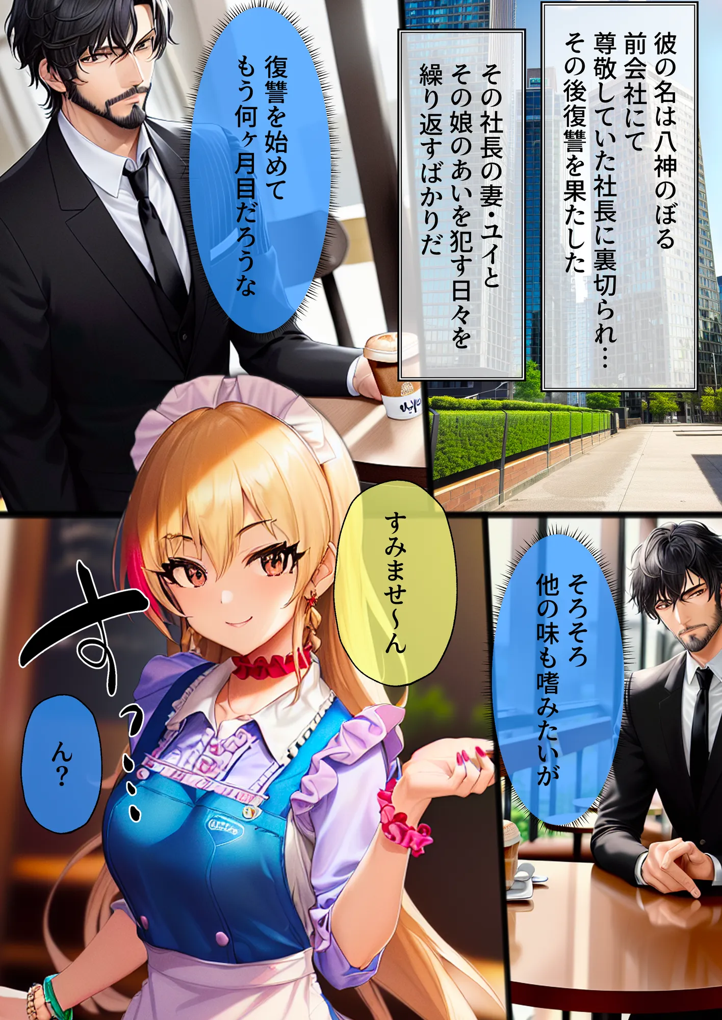 しゃちく・ざ・ふぁっく!3〜クソ社長の妻がひた隠しにしていた愛娘からパパ活を誘われたので本当のパパの代わりにお母さんと一緒に愛してあげたら欲しがり淫乱処女ビッチだったので快楽地獄に落として家族にしちゃいます - 15ページ