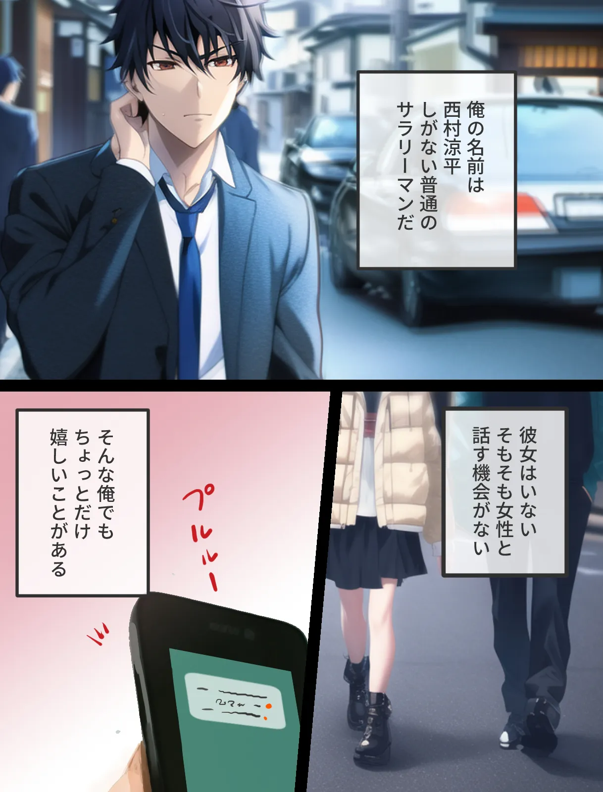 魔性の人妻に童貞を奪われた話 - 2ページ