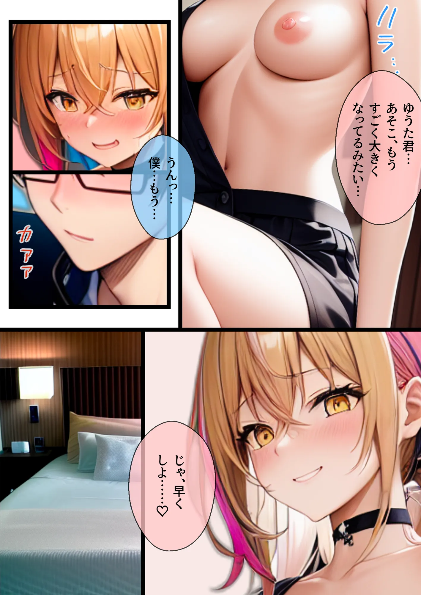 ぼっち・ざ・ふぁっく!2〜彼女になった陽キャ美少女処女ビッチとらぶらぶファミレスデート!でもそこでバイトを始めた彼女が屈強な店長に狙われて寝取られたのでやっぱりビッチでした - 3ページ