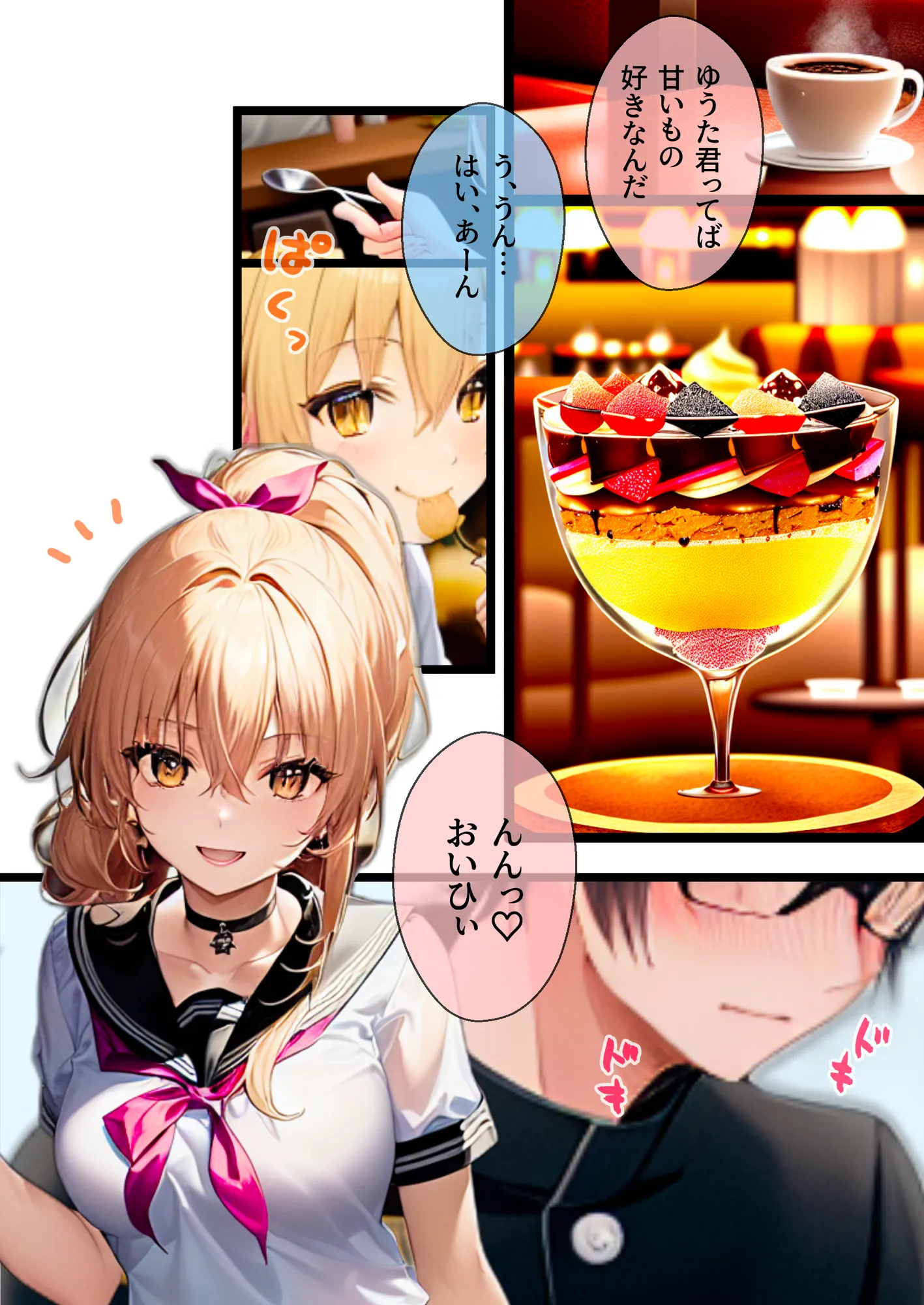 ぼっち・ざ・ふぁっく!2〜彼女になった陽キャ美少女処女ビッチとらぶらぶファミレスデート!でもそこでバイトを始めた彼女が屈強な店長に狙われて寝取られたのでやっぱりビッチでした - 11ページ