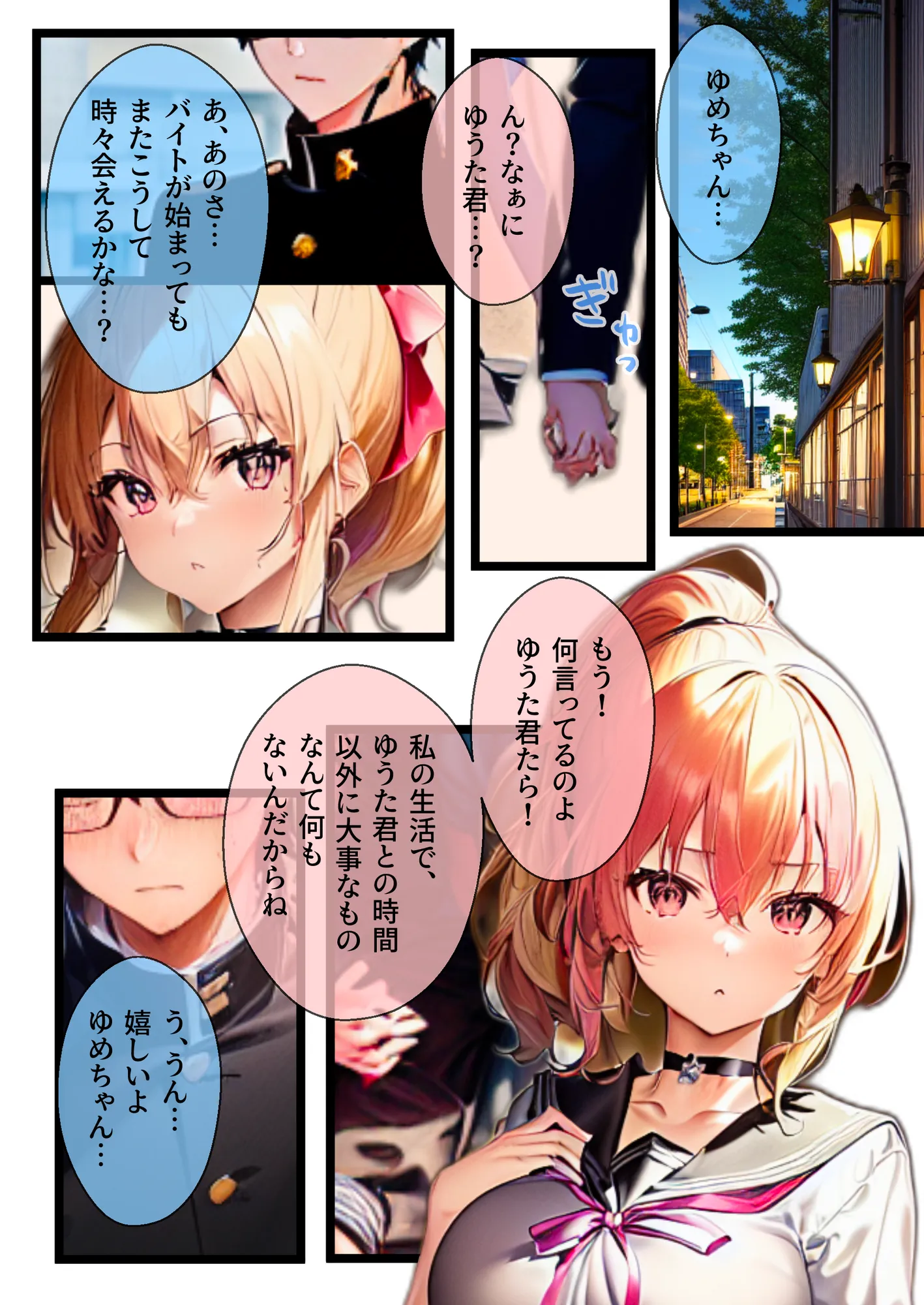 ぼっち・ざ・ふぁっく!2〜彼女になった陽キャ美少女処女ビッチとらぶらぶファミレスデート!でもそこでバイトを始めた彼女が屈強な店長に狙われて寝取られたのでやっぱりビッチでした - 14ページ