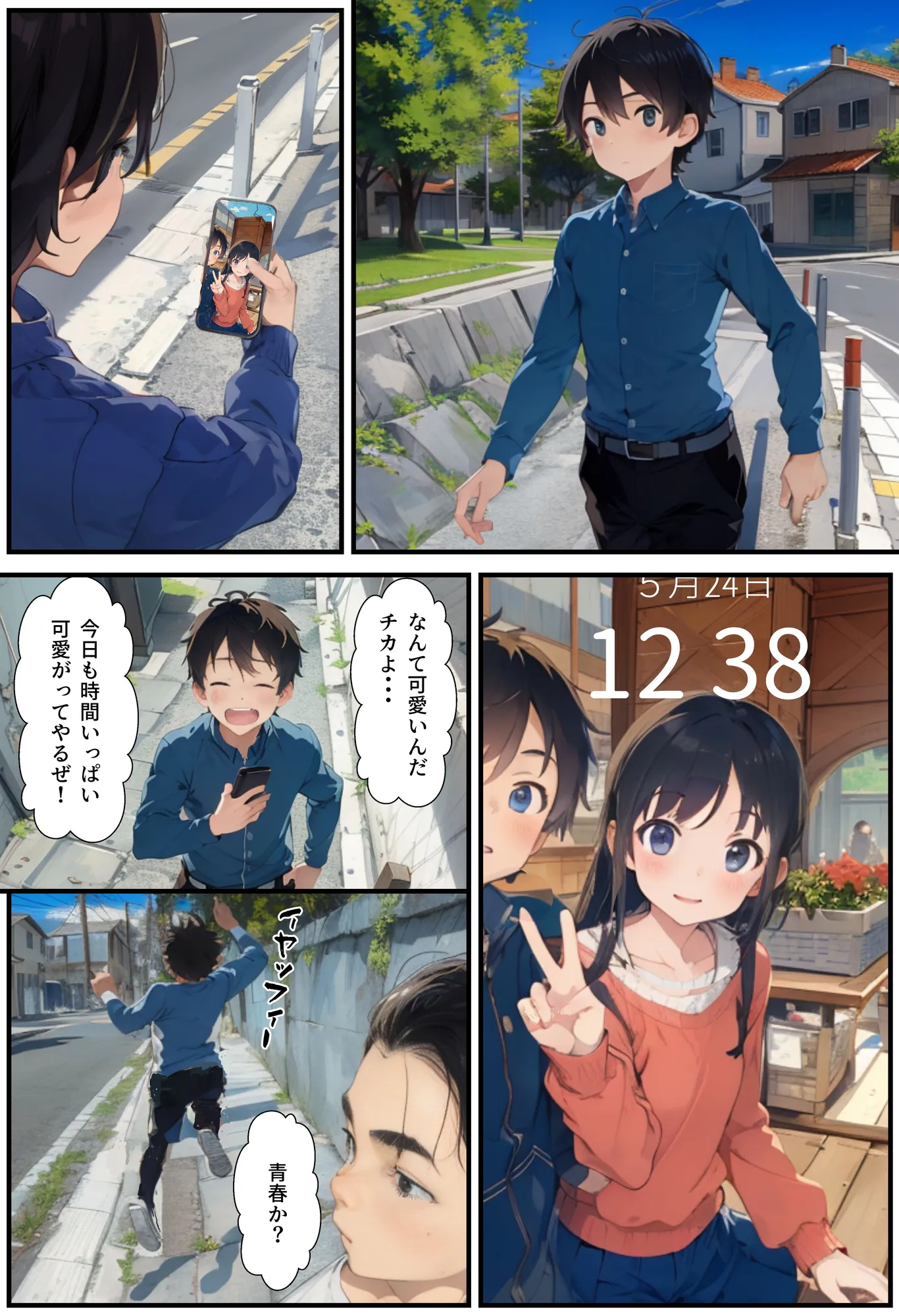 彼女のママと、その友人と - 1ページ