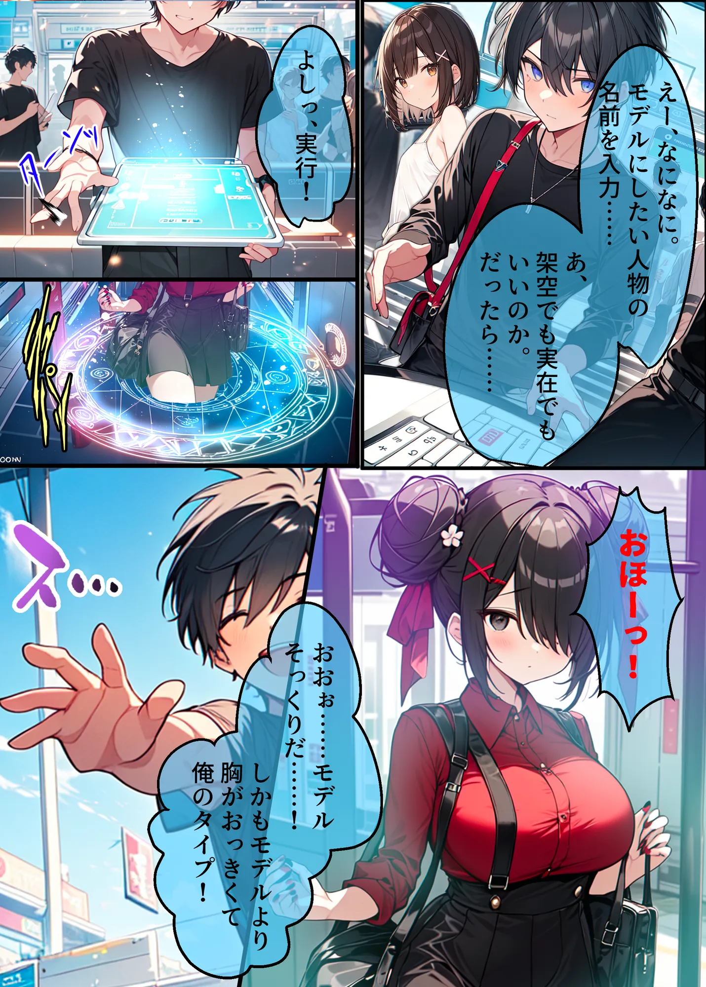 AI GIRL OVERDOSE〜理想のヒロインたちとエッチしまくれるギャルゲーをプレイしていたらVR版βテスターに。大量のヒロインたちに襲われて悶絶してたら真実の愛を見つけて†昇天†絶頂セックス… - 16ページ