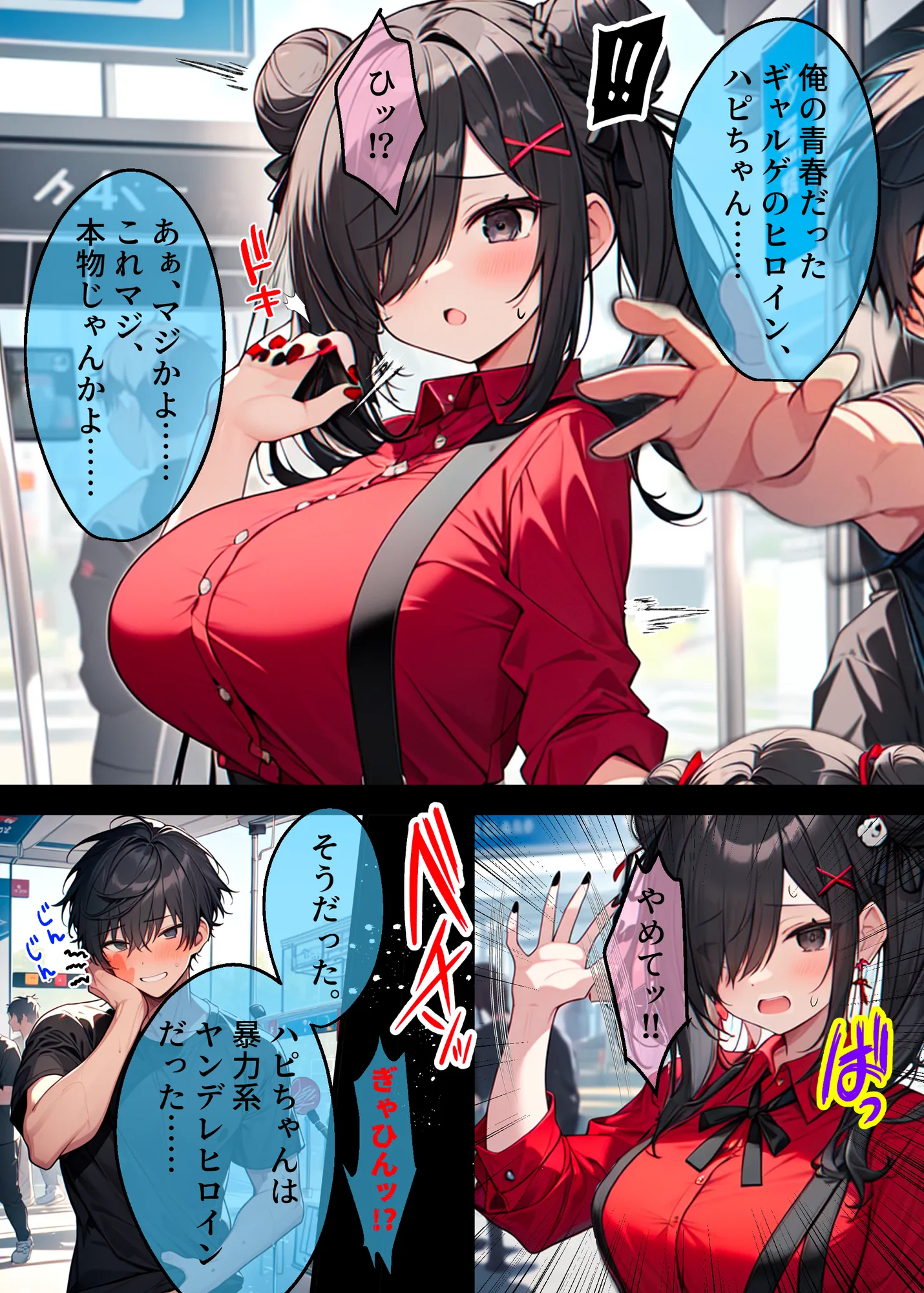 AI GIRL OVERDOSE〜理想のヒロインたちとエッチしまくれるギャルゲーをプレイしていたらVR版βテスターに。大量のヒロインたちに襲われて悶絶してたら真実の愛を見つけて†昇天†絶頂セックス… - 17ページ