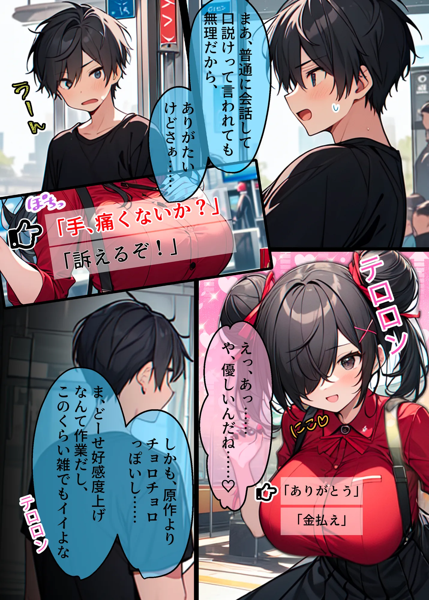 AI GIRL OVERDOSE〜理想のヒロインたちとエッチしまくれるギャルゲーをプレイしていたらVR版βテスターに。大量のヒロインたちに襲われて悶絶してたら真実の愛を見つけて†昇天†絶頂セックス… - 19ページ