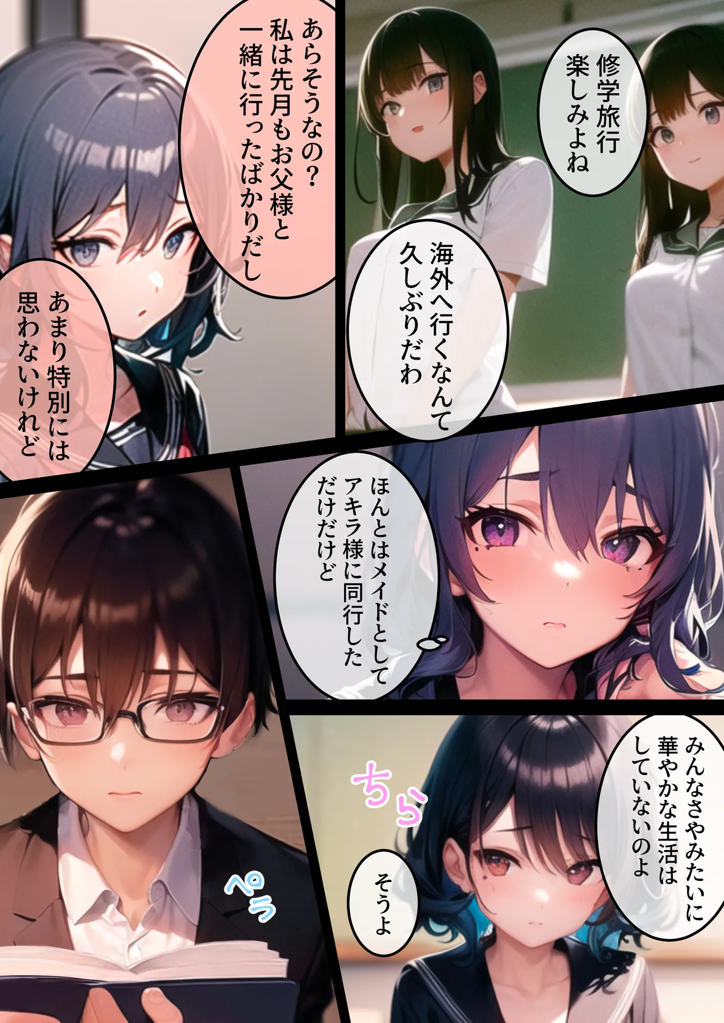 生イキメイド2〜ご主人と二人きりの修学旅行。アツアツえっちしたけど帰ってから相手にしてくれない…しかも他の女子と仲良さそう。押し倒して襲ったら手のひらで踊らされてたことを知り悔しいけど絶頂セックス。 - 4ページ