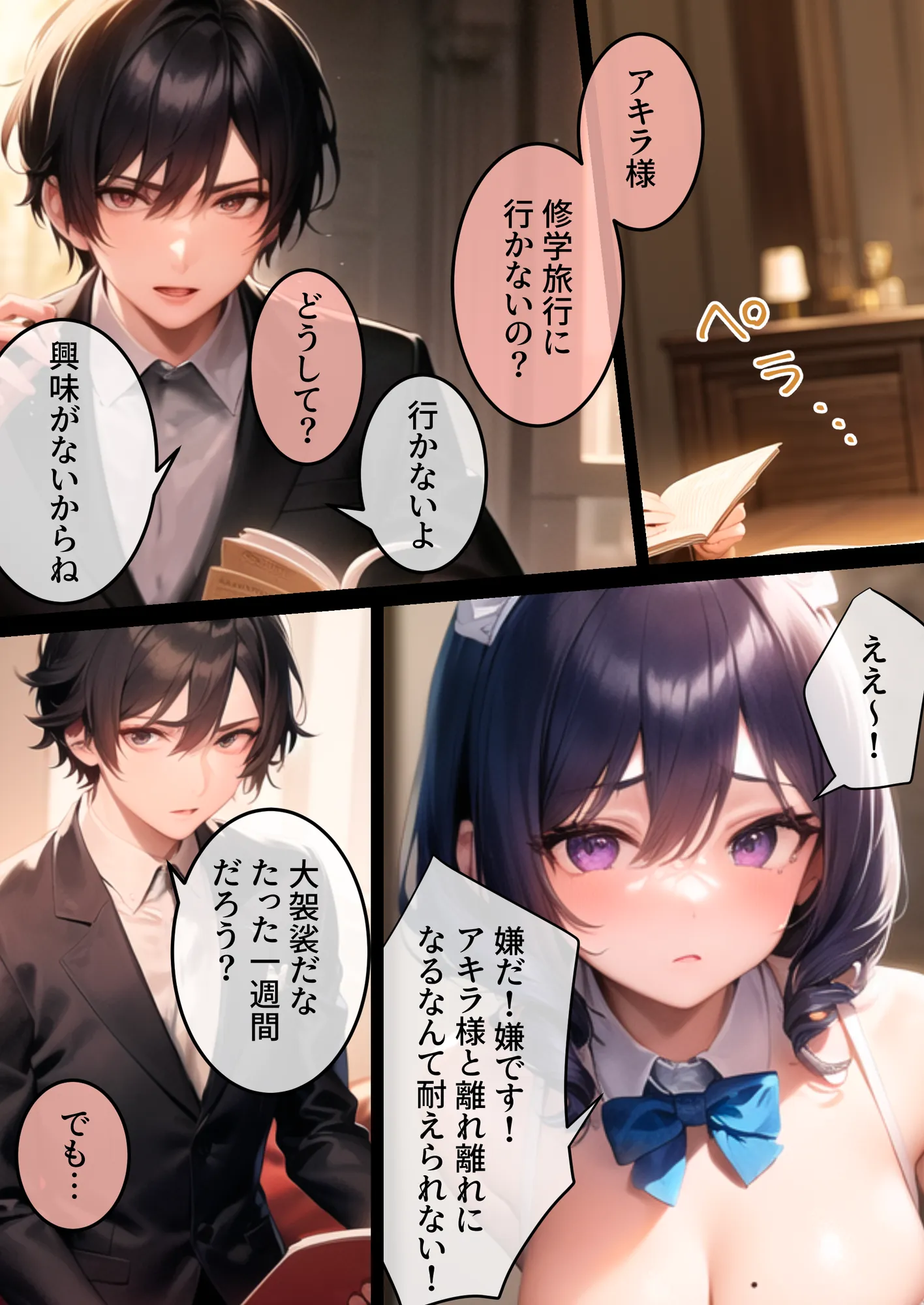 生イキメイド2〜ご主人と二人きりの修学旅行。アツアツえっちしたけど帰ってから相手にしてくれない…しかも他の女子と仲良さそう。押し倒して襲ったら手のひらで踊らされてたことを知り悔しいけど絶頂セックス。 - 7ページ