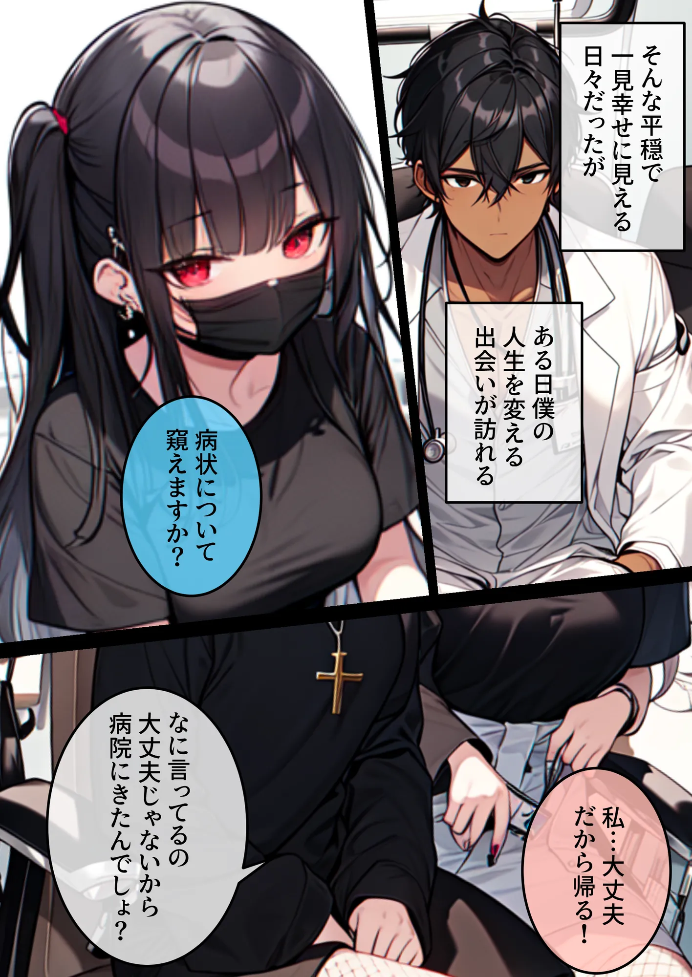 精神科医として患者を救うことが生きがいだった僕が破滅願望のメンヘラに性癖をぐちゃぐちゃに歪まされた話〜だから僕は患者を貪り尽くすことにした〜 - 4ページ