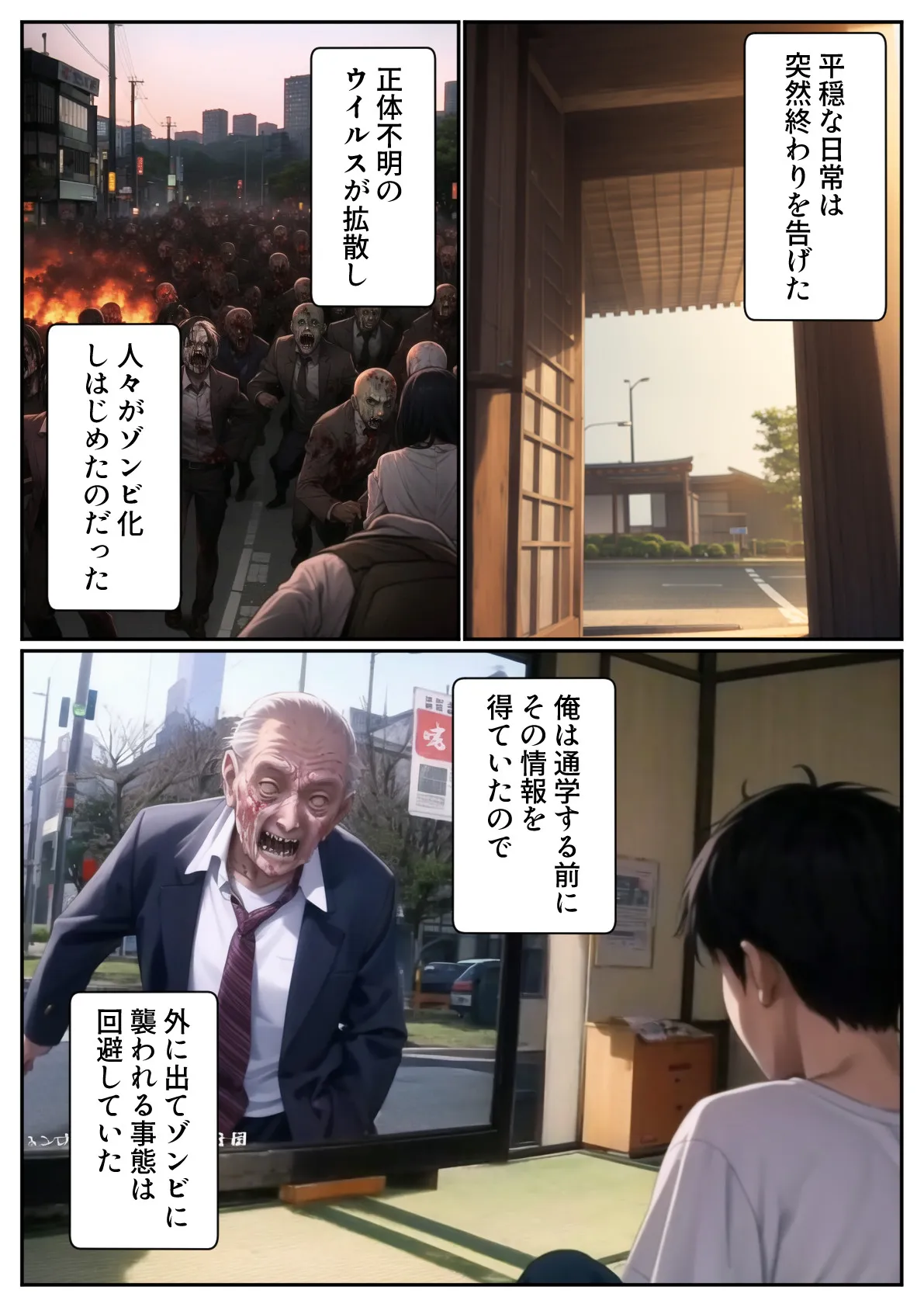 妹がゾンビになったので性処理に使わせてもらいます - 2ページ