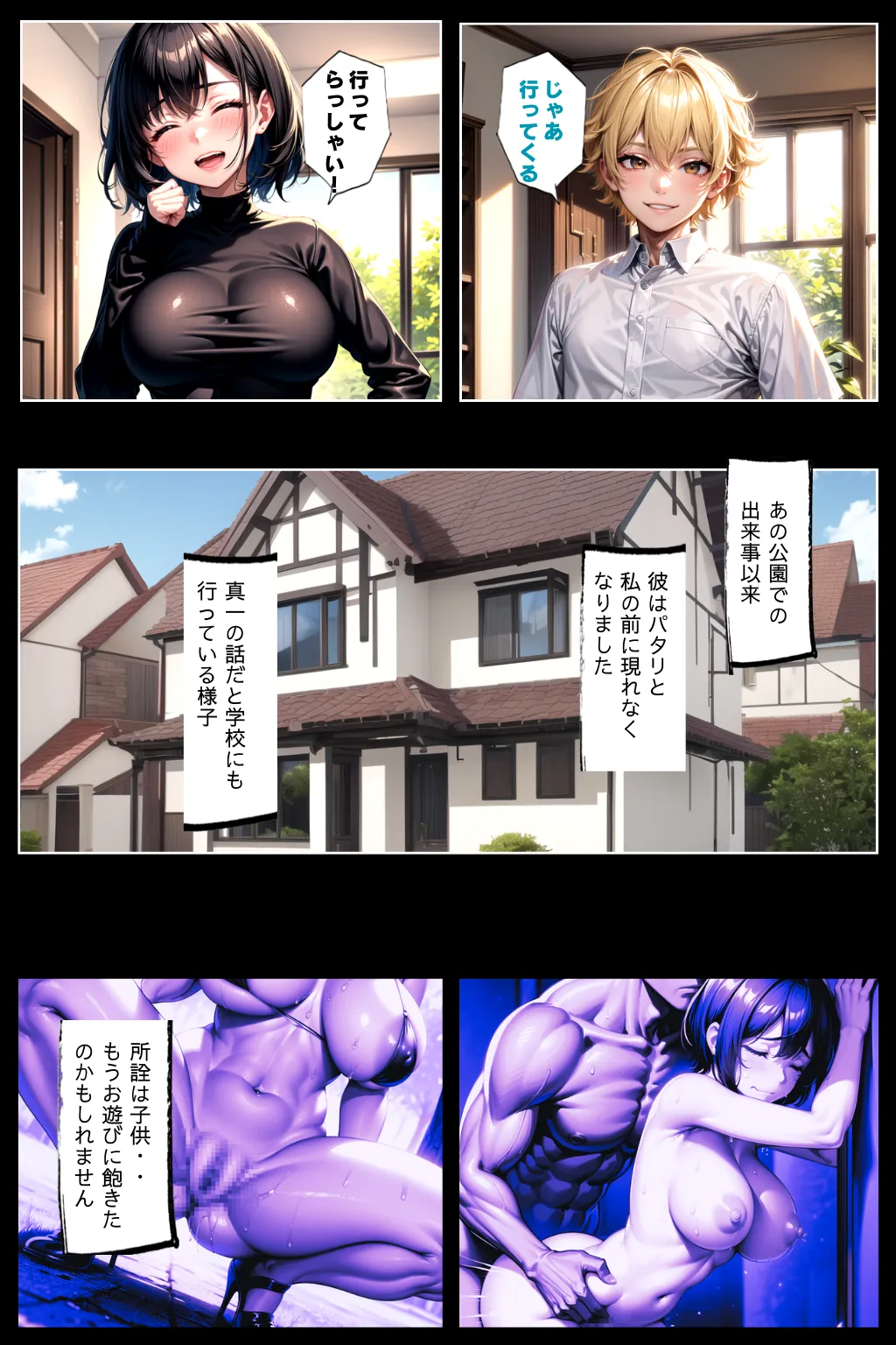 僕の自慢の母さんが同級生の牝(オンナ)に堕ちるまでの話。 後編 - 2ページ