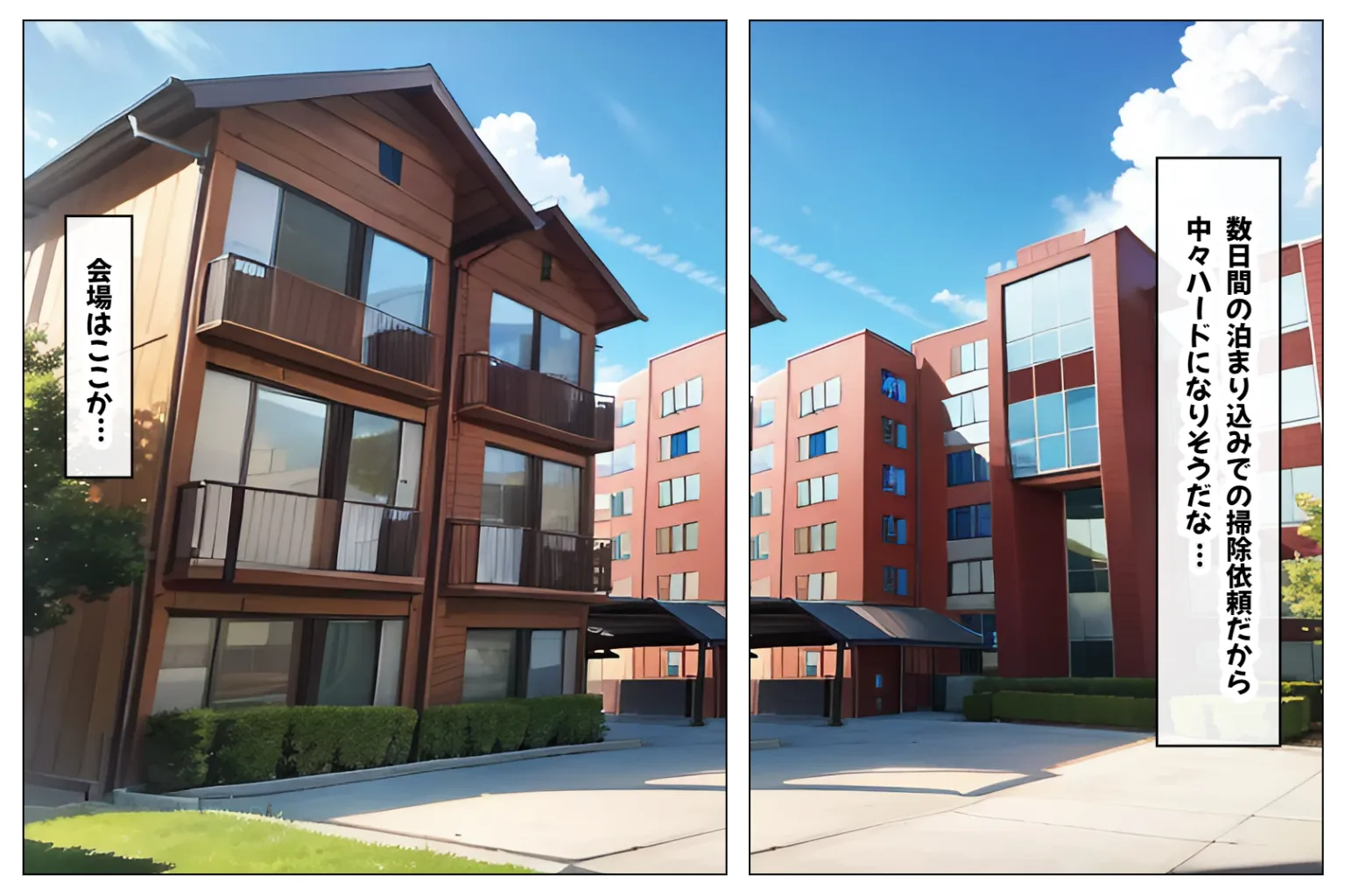 ふたなりハーレムサークルへようこそ!〜ふたなり女300人と俺のハーレムセックス合宿生活〜【1ぺージ1コマのマンガ風完全ストーリー】 - 13ページ