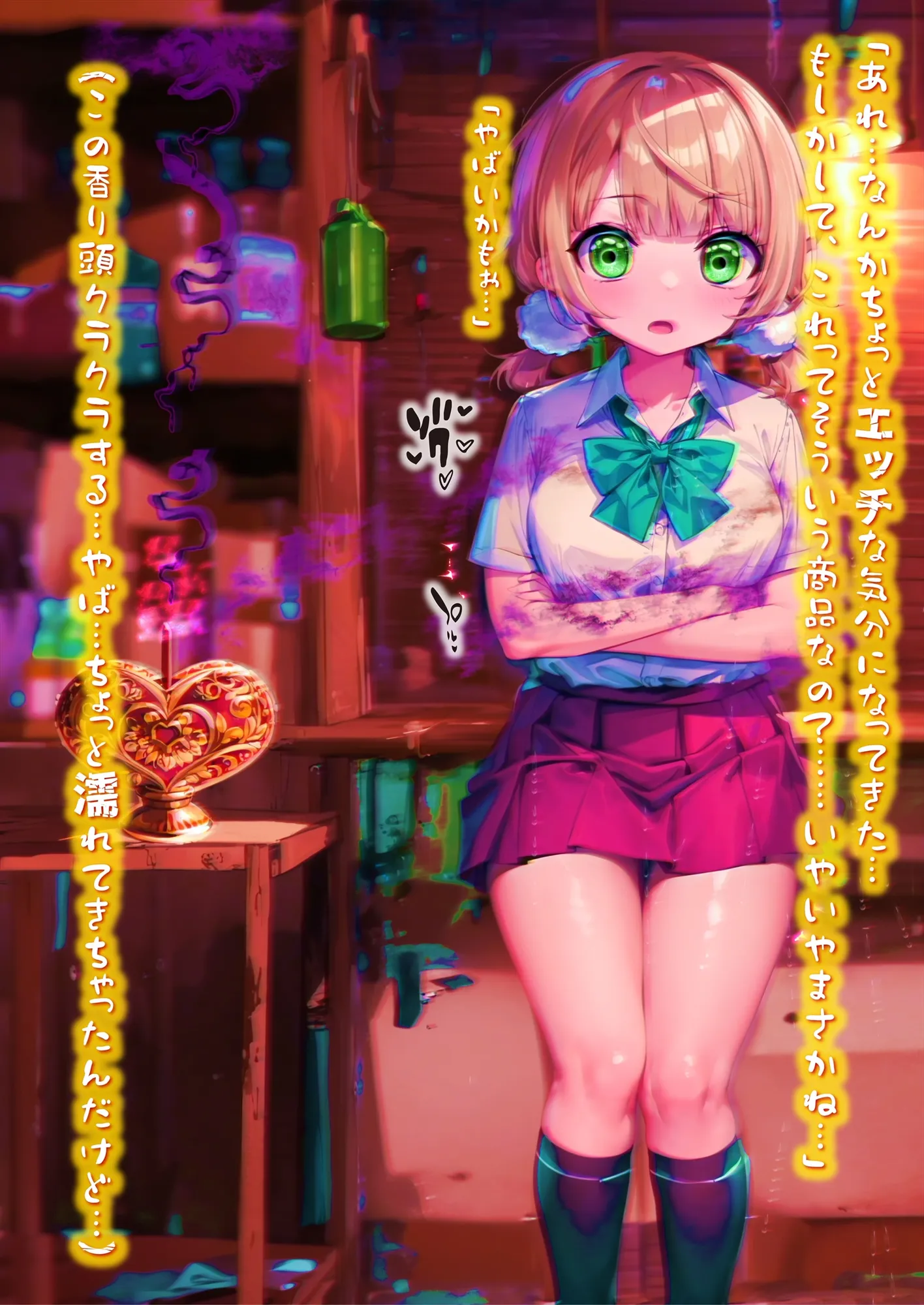 ほろえっちらいぶ し◯れうい!わる〜いサキュバスに騙されてエチエチ淫具レビュー☆★許して!もう限界なんですぅ! - 7ページ