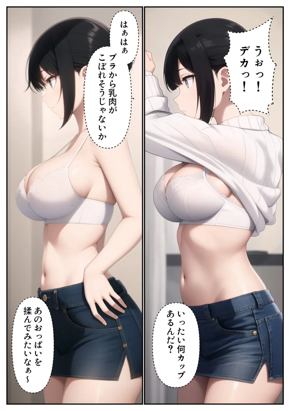 爆乳陰キャ妹に一緒にお風呂に入ろうとお願いしてみた結果 - 5ページ