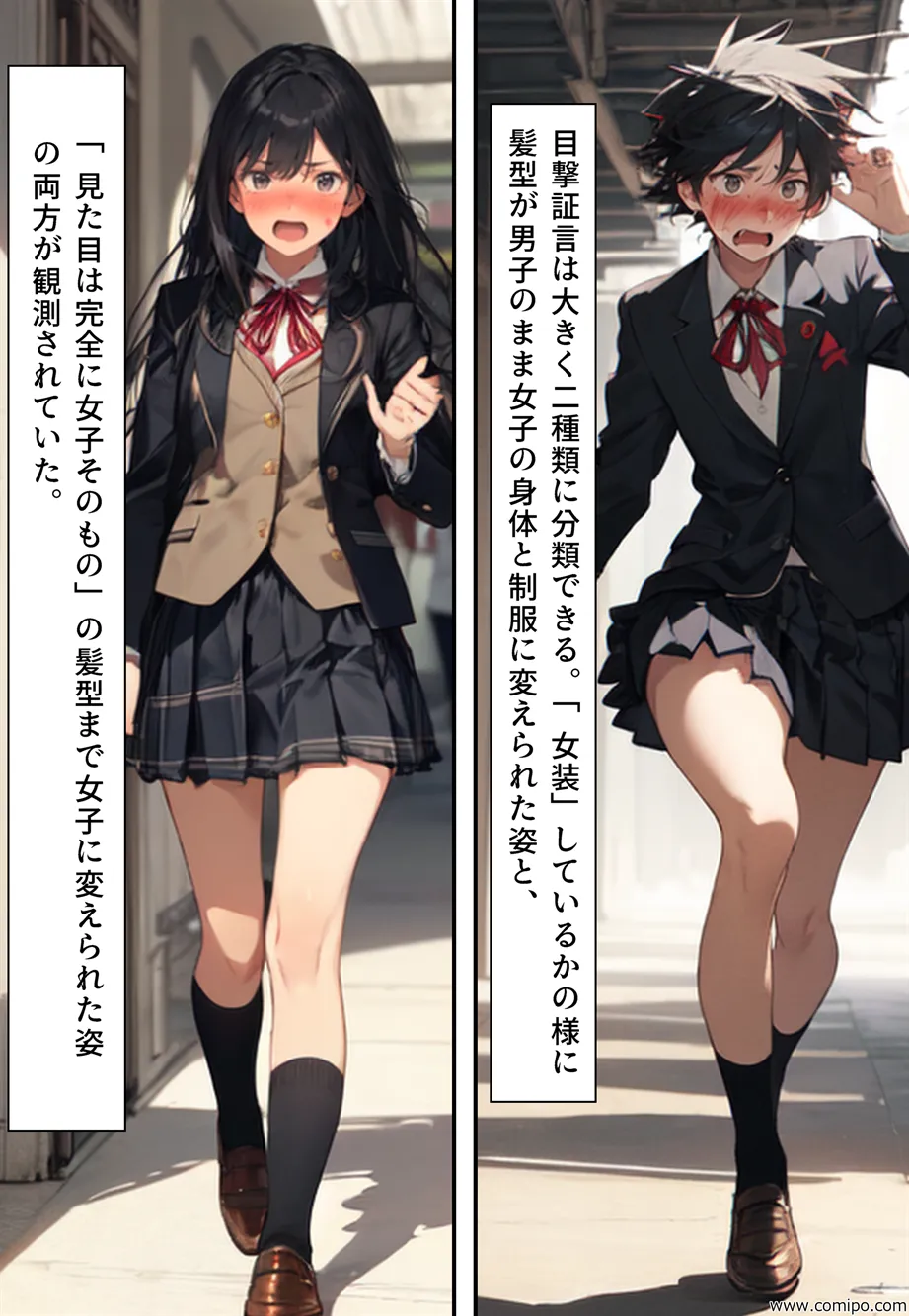 ブルー・バード 集団性転換&強●女装パニック - 38ページ