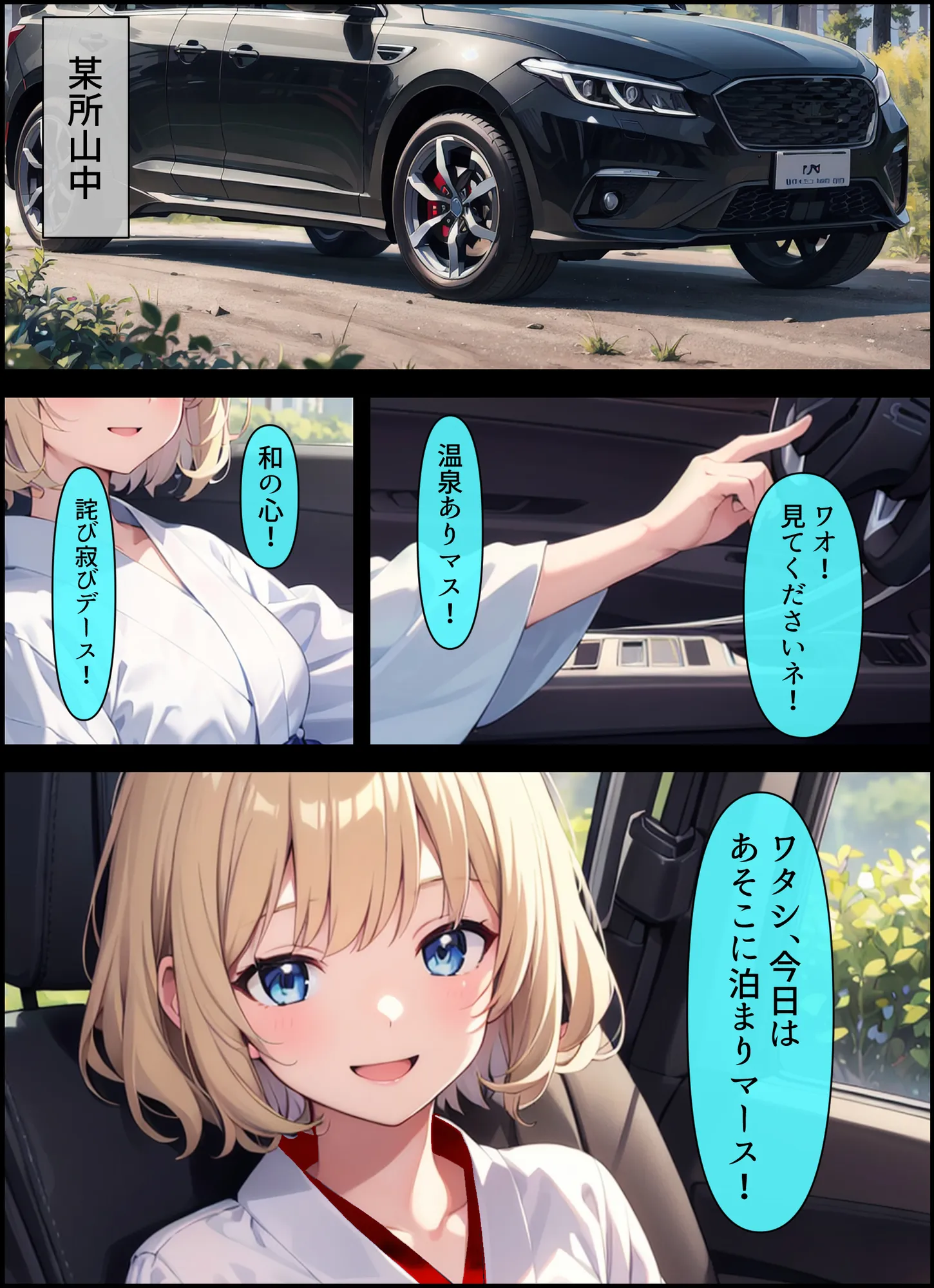 人を疑うことを知らない世間知らずの海外金髪お嬢様が旅館に泊まる話 - 2ページ