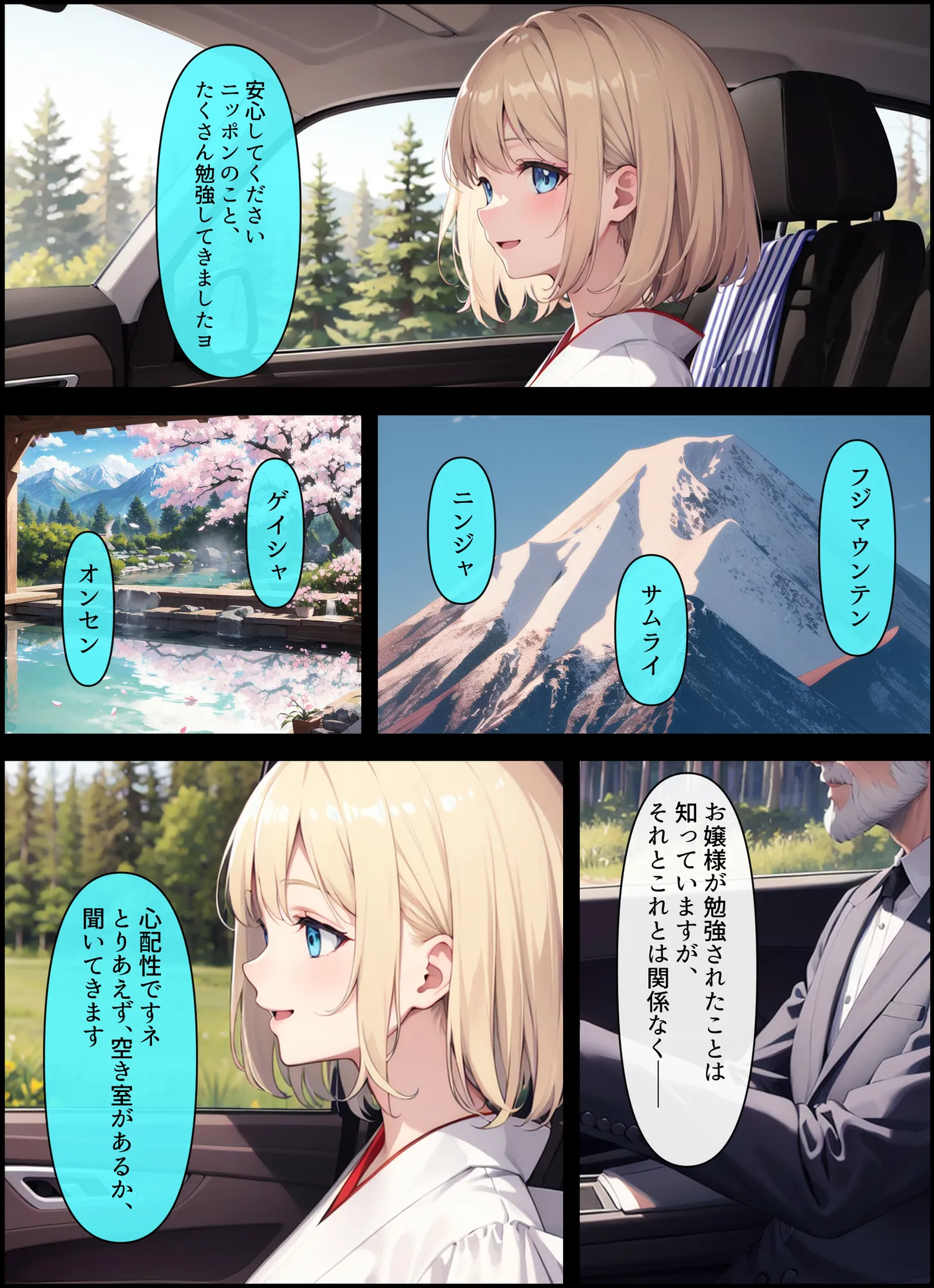 人を疑うことを知らない世間知らずの海外金髪お嬢様が旅館に泊まる話 - 4ページ