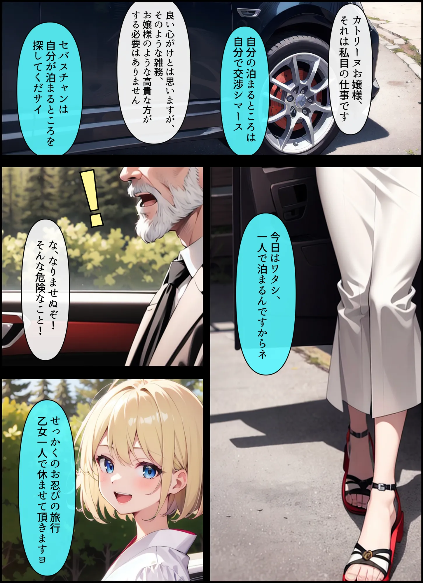 人を疑うことを知らない世間知らずの海外金髪お嬢様が旅館に泊まる話 - 5ページ