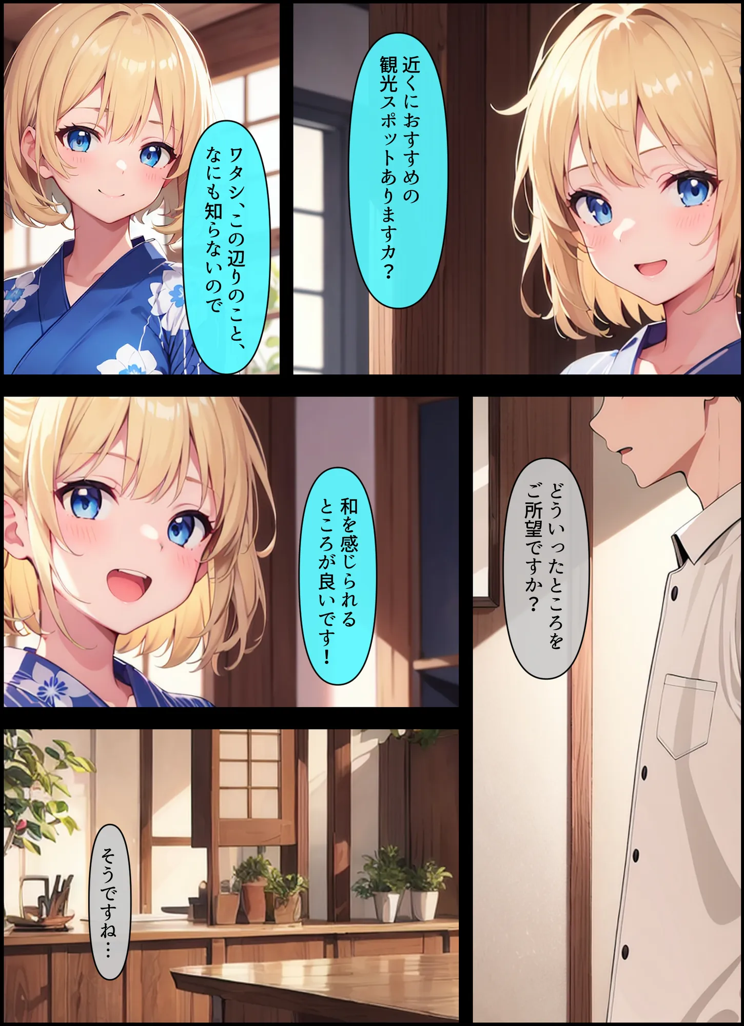 人を疑うことを知らない世間知らずの海外金髪お嬢様が旅館に泊まる話 - 23ページ