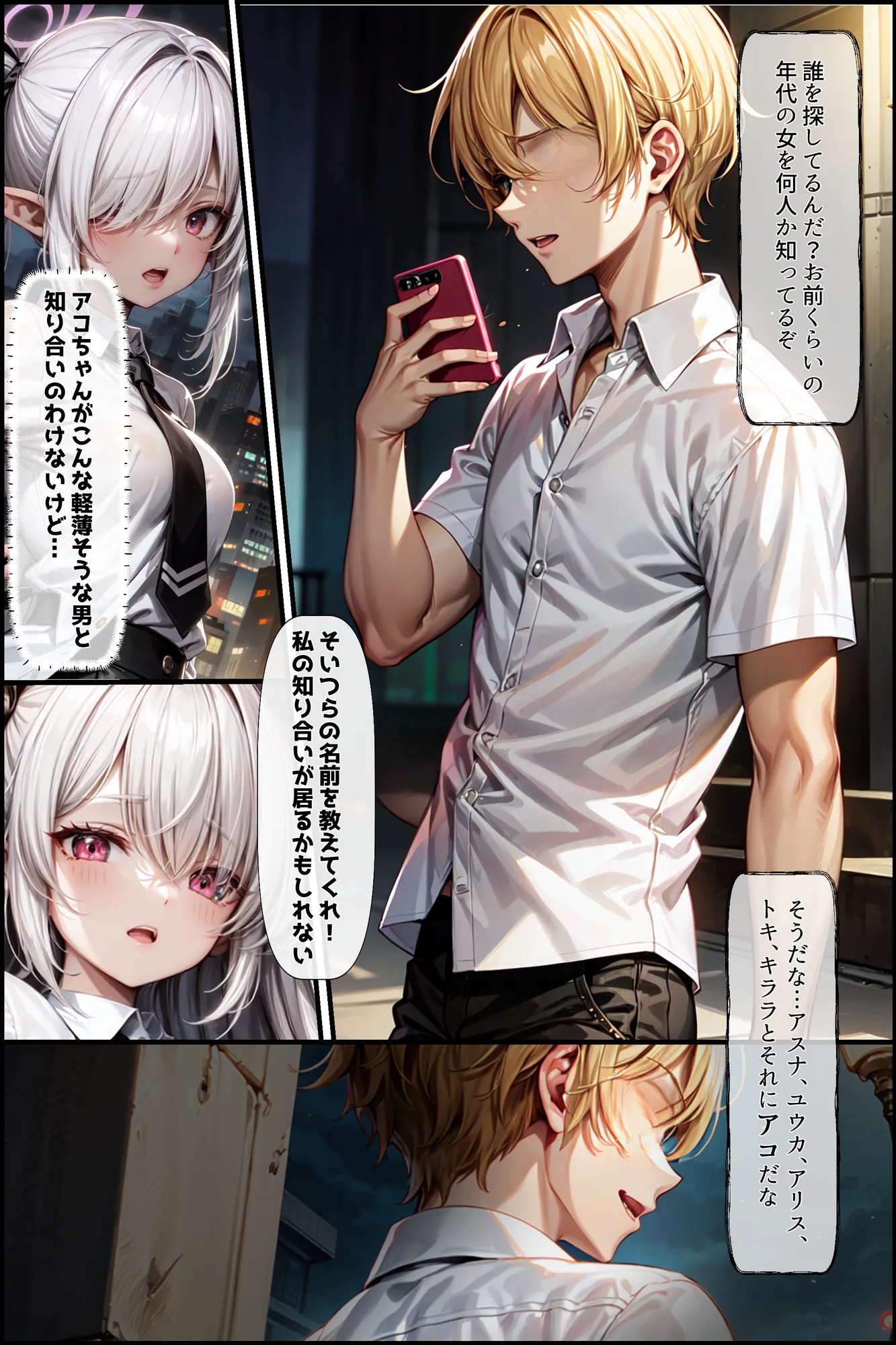 催●アプリで学園の支配者になれ〜総集編〜 - 1ページ