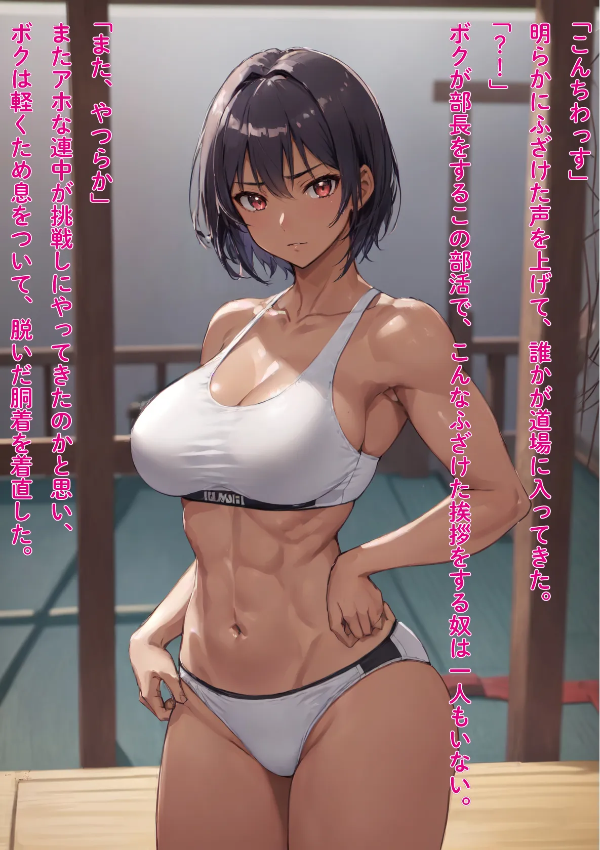 辱められたい願望の巨乳格闘娘が、強●&連続絶頂、中出し快楽堕ち - 29ページ