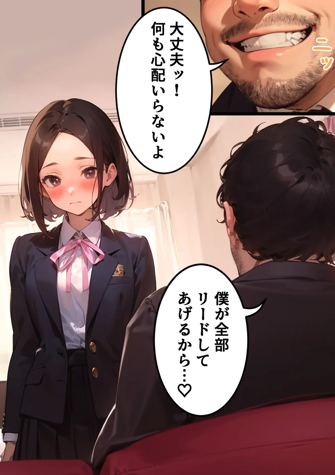 みのり(JK)初めてのパパ活 - 8ページ