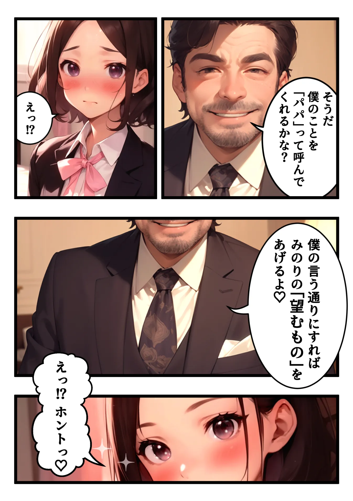 みのり(JK)初めてのパパ活 - 9ページ