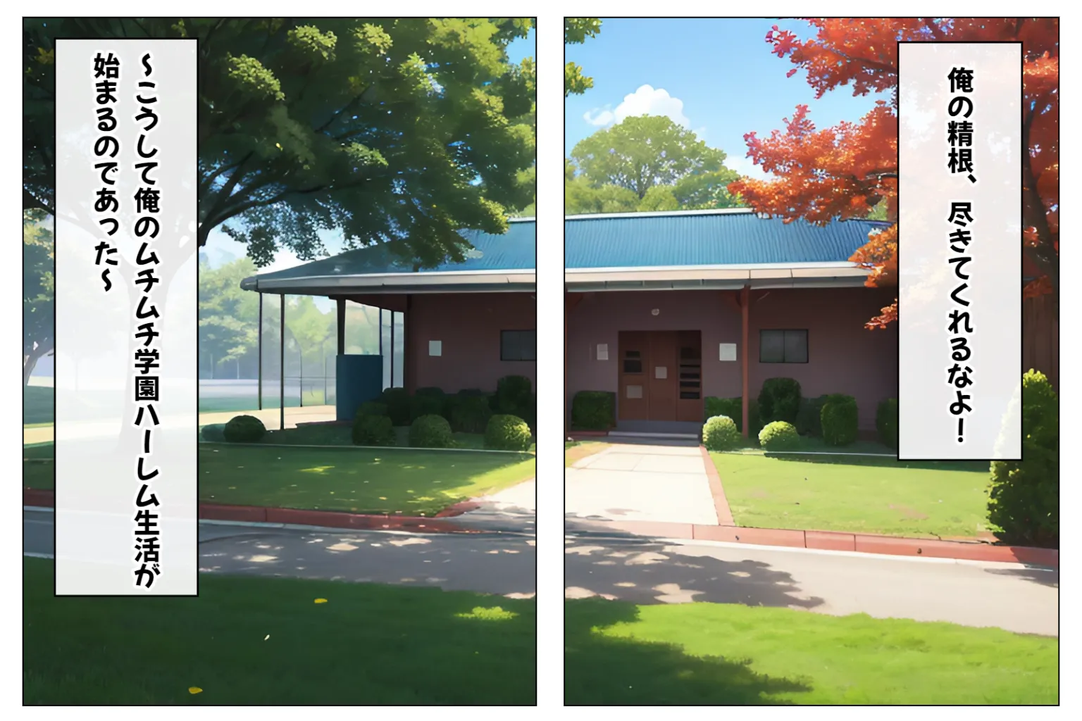 ムチムチ爆乳ハーレム〜ハメてもハメても終わらないむっちり巨乳JKだらけのハーレム学園生活〜【1ぺージ1コマのマンガ風完全ストーリー】 - 6ページ