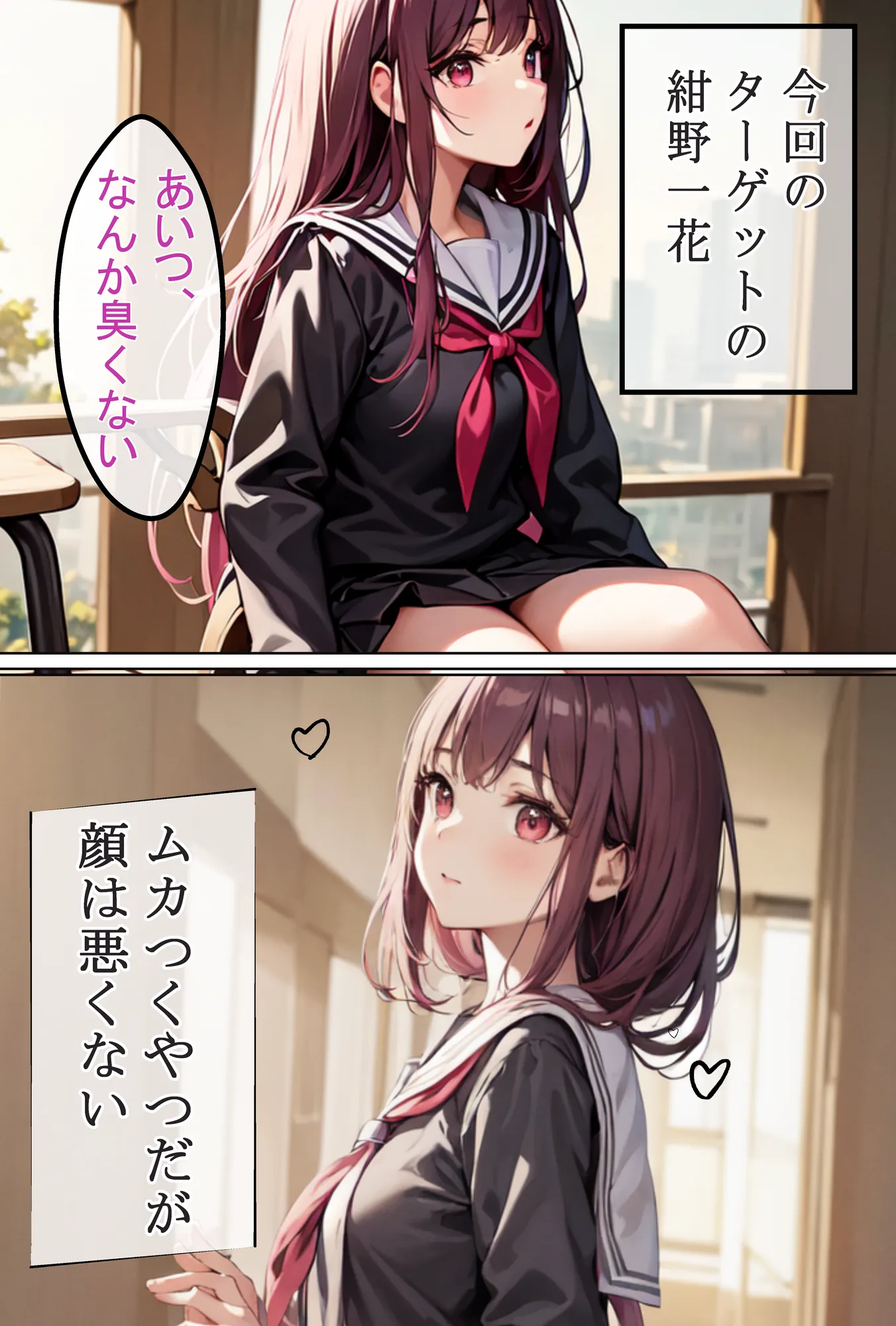 巨乳ギャルJKの教え子を角オナ画像で脅してSEXしてやった - 2ページ