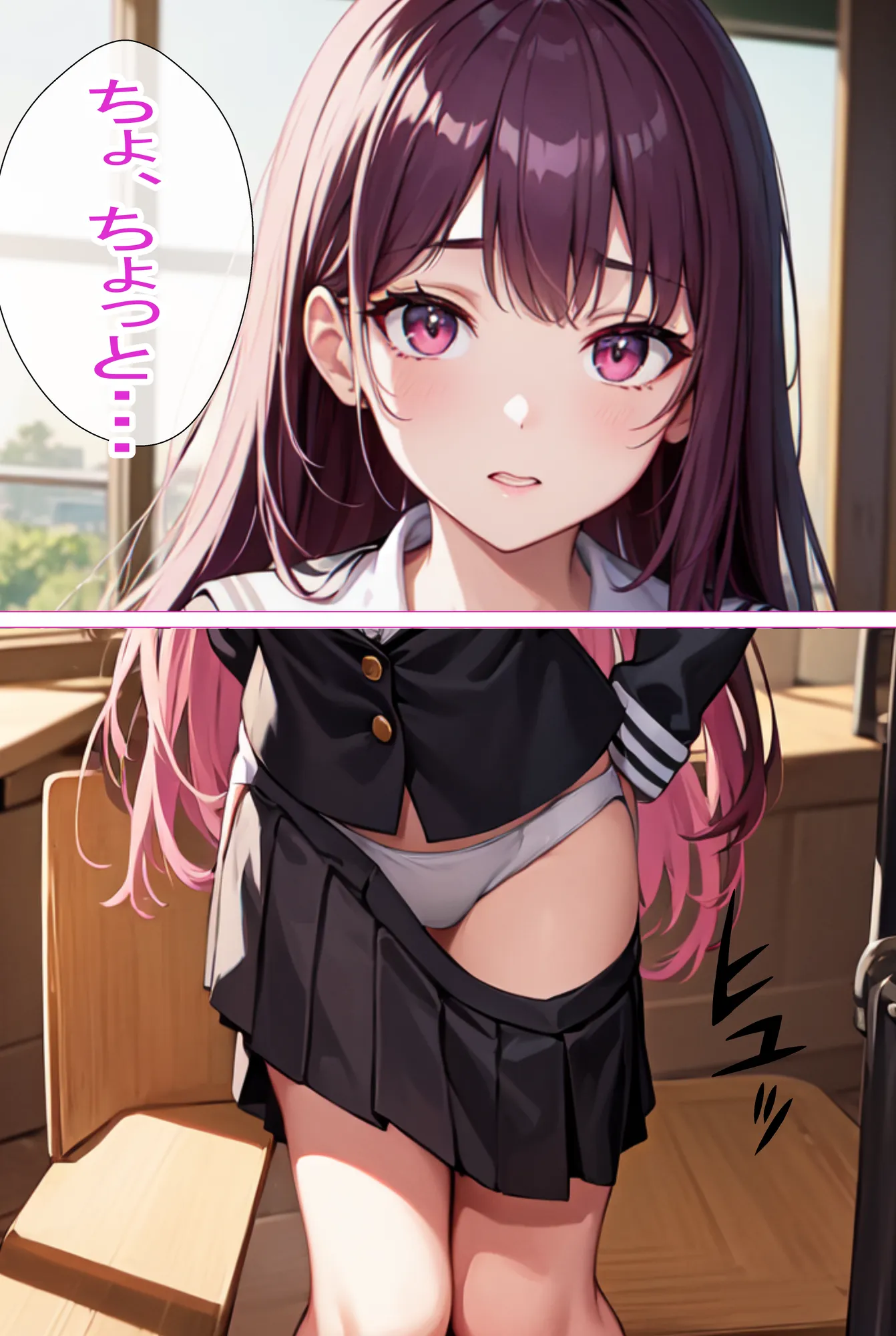 巨乳ギャルJKの教え子を角オナ画像で脅してSEXしてやった - 6ページ