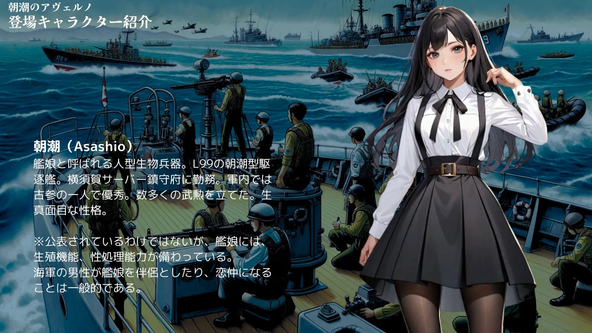 【昭和的官能小説】朝潮のアヴェルノ【異世界×艦〇れ】 - 25ページ