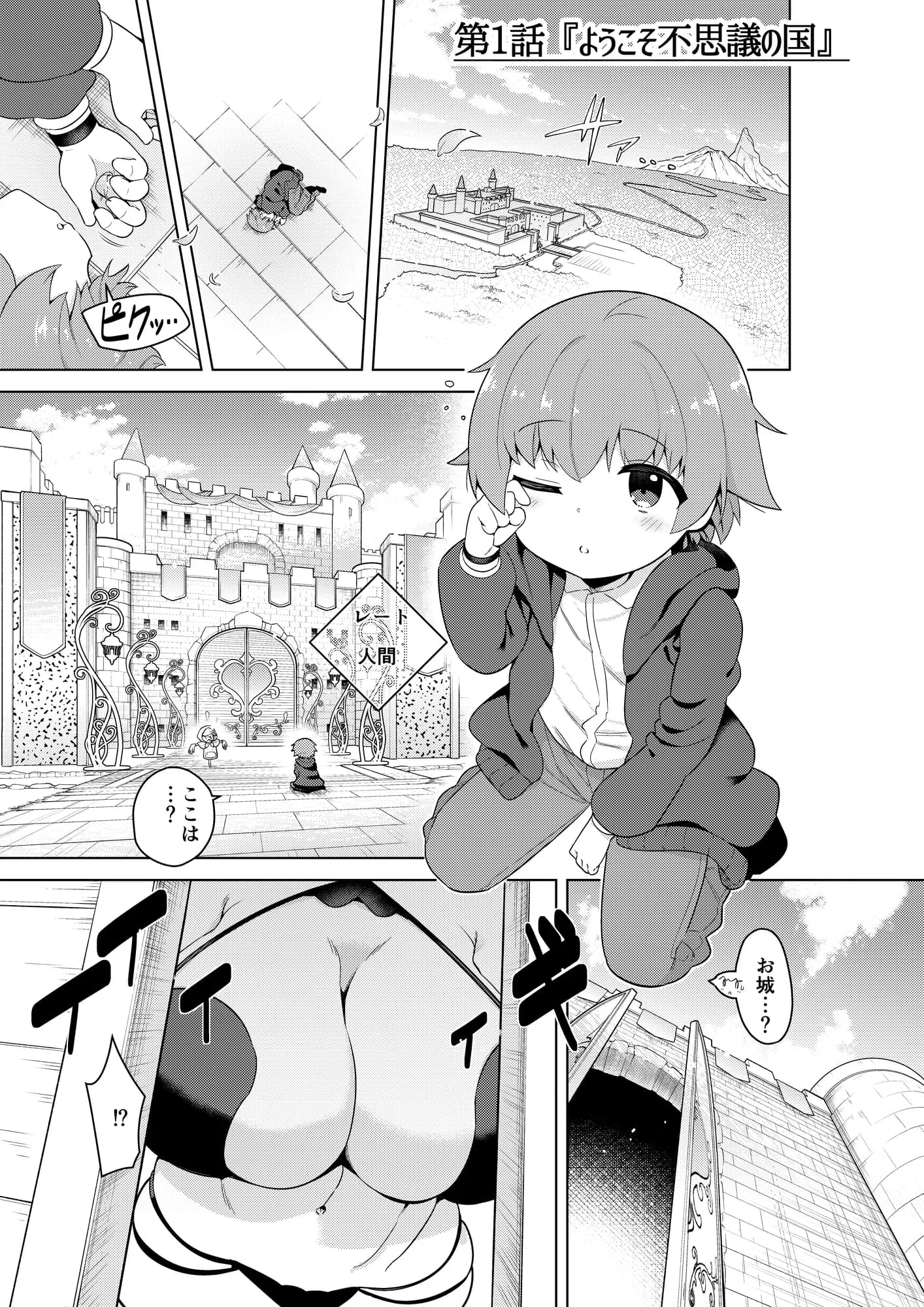 不思議の国のサキュバス コミカライズ!第1巻 - 4ページ