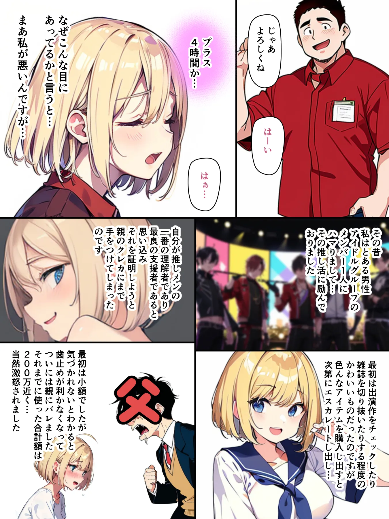 妄想ばいぶれ〜しょん file01:コンビニ店員リサちゃん(チェリボ!番外編) - 4ページ