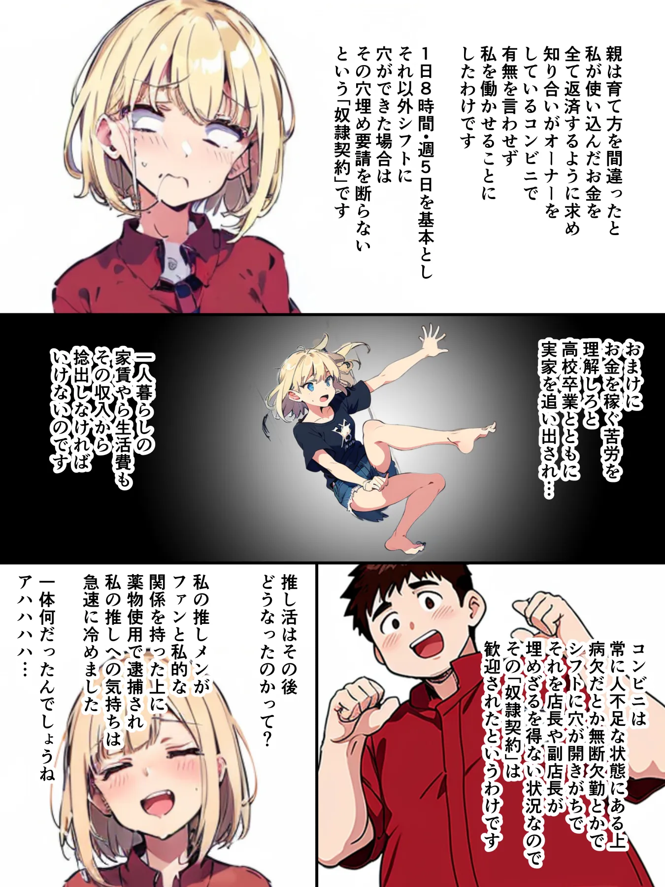 妄想ばいぶれ〜しょん file01:コンビニ店員リサちゃん(チェリボ!番外編) - 5ページ