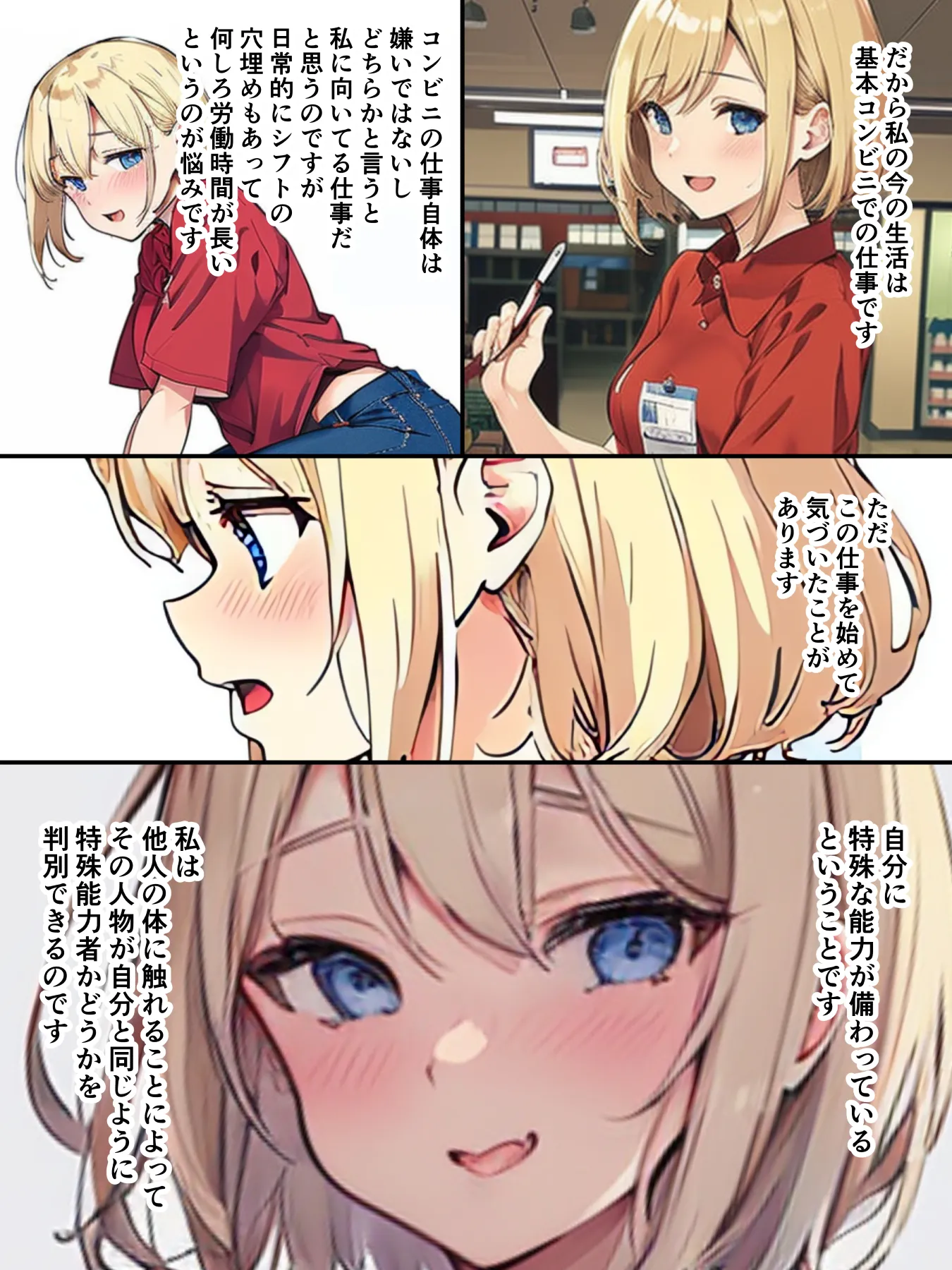 妄想ばいぶれ〜しょん file01:コンビニ店員リサちゃん(チェリボ!番外編) - 6ページ