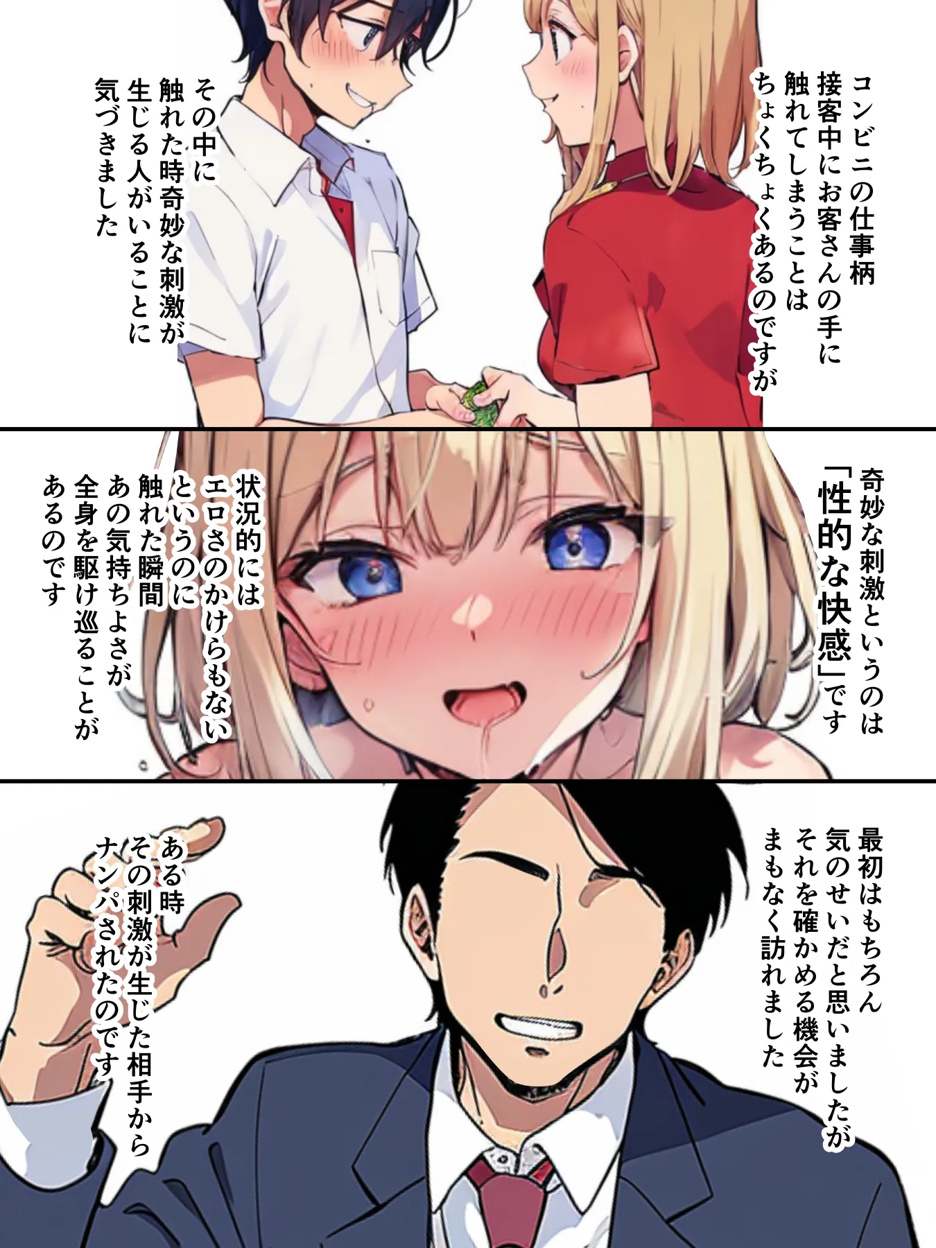 妄想ばいぶれ〜しょん file01:コンビニ店員リサちゃん(チェリボ!番外編) - 7ページ