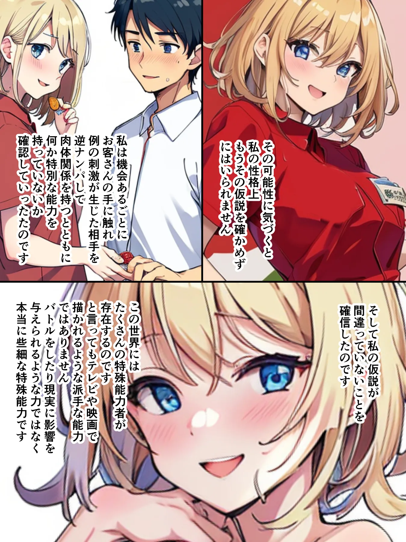 妄想ばいぶれ〜しょん file01:コンビニ店員リサちゃん(チェリボ!番外編) - 10ページ