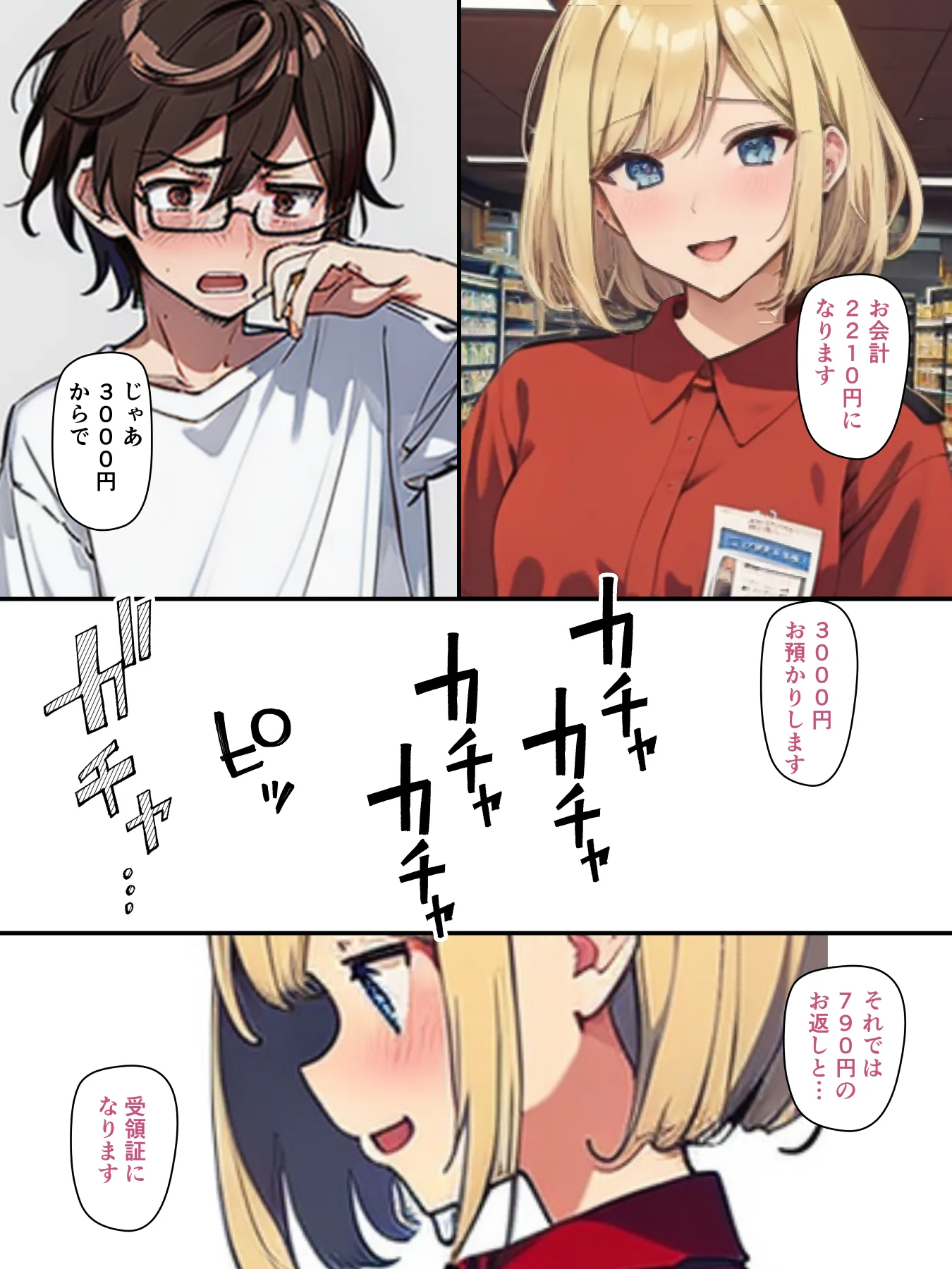 妄想ばいぶれ〜しょん file01:コンビニ店員リサちゃん(チェリボ!番外編) - 13ページ