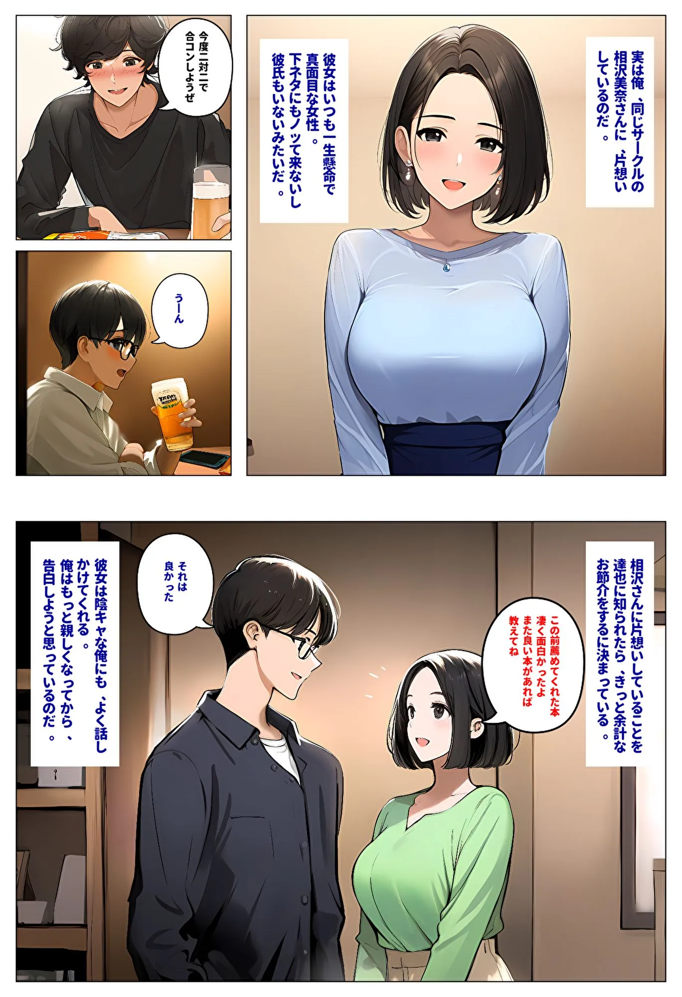 親友のセフレセックス動画に、片想い中の清楚系彼女が出てきた件 - 7ページ