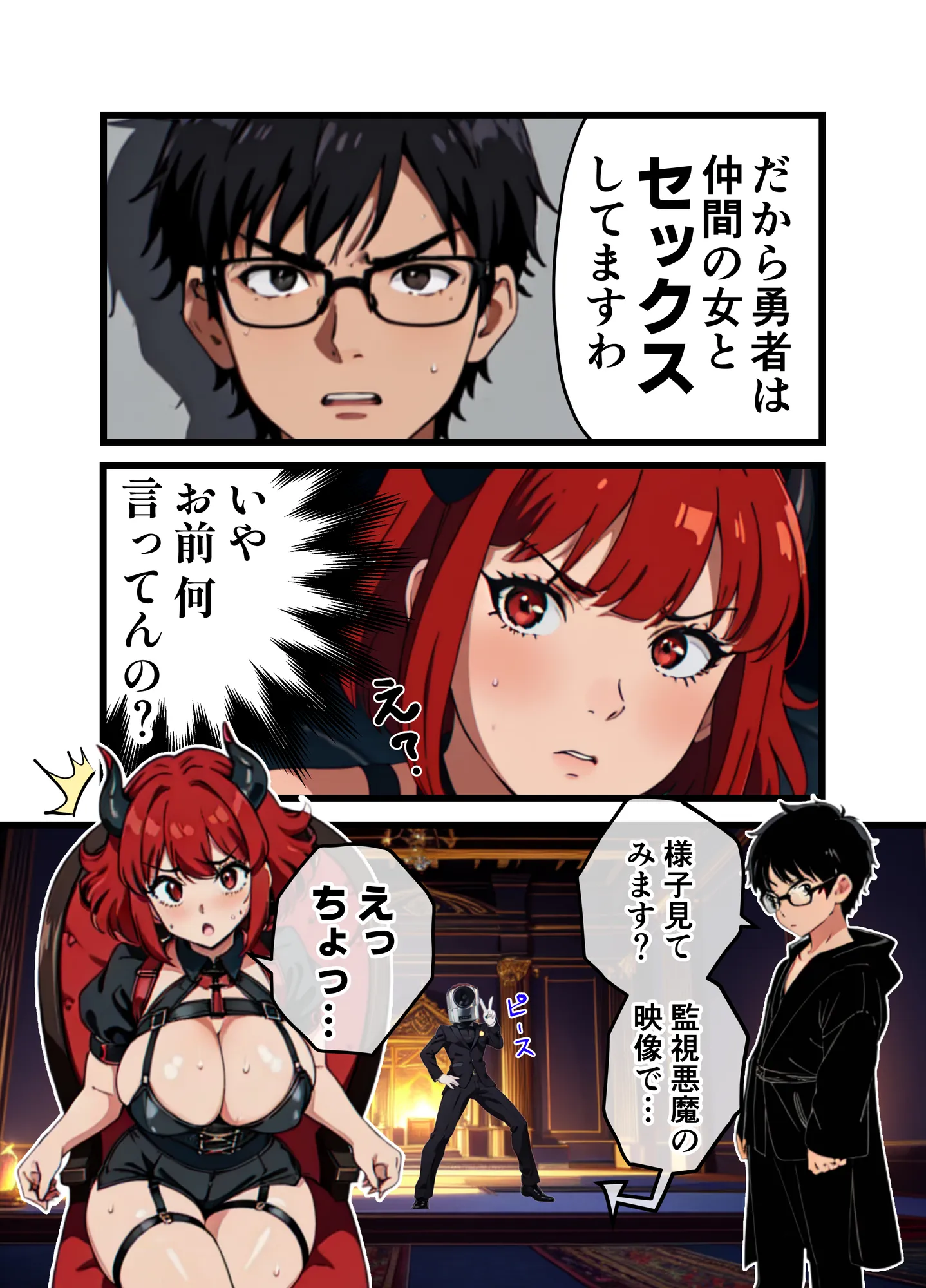 異世界ハーレムパーティー - 2ページ