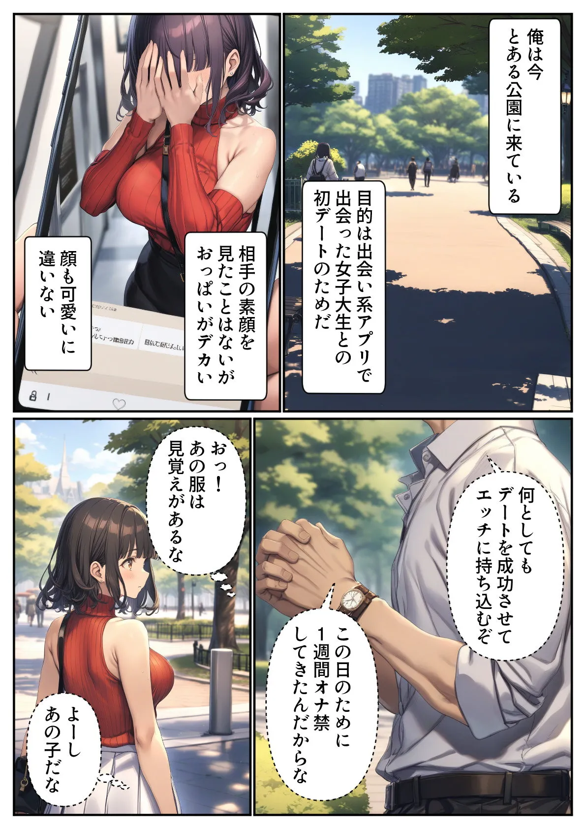 出会い系アプリで妹と出会ってしまった件 - 1ページ
