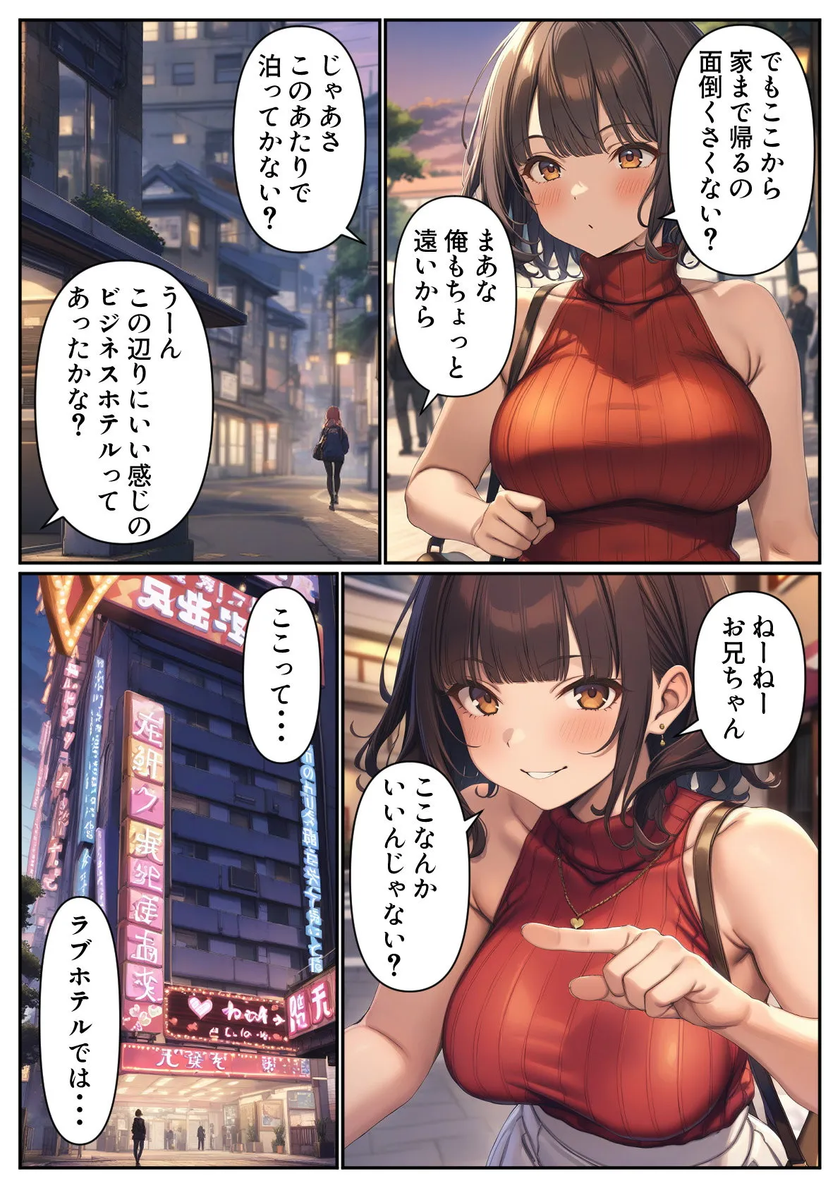 出会い系アプリで妹と出会ってしまった件 - 8ページ