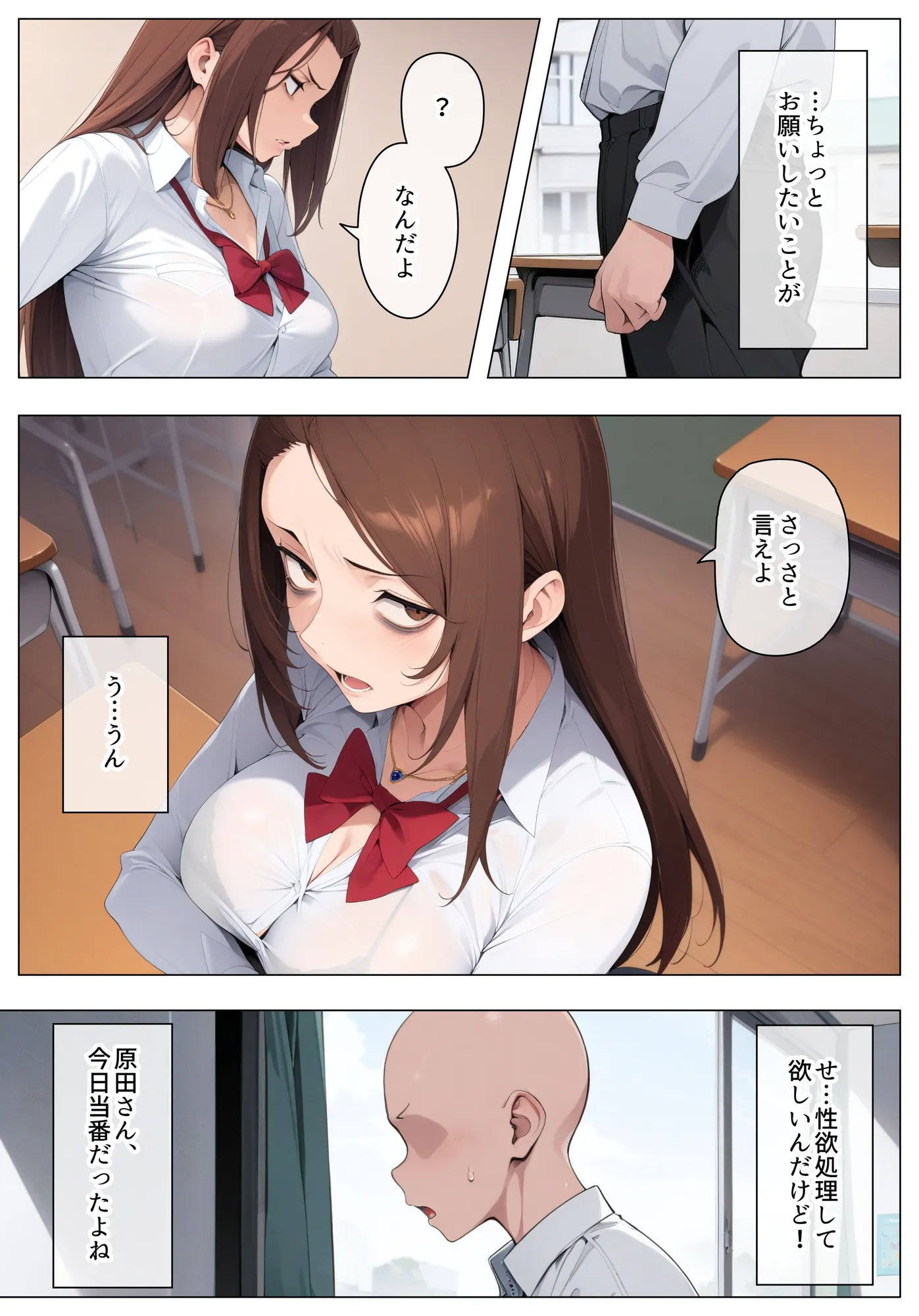 目つき悪いギャルで性欲処理 - 4ページ