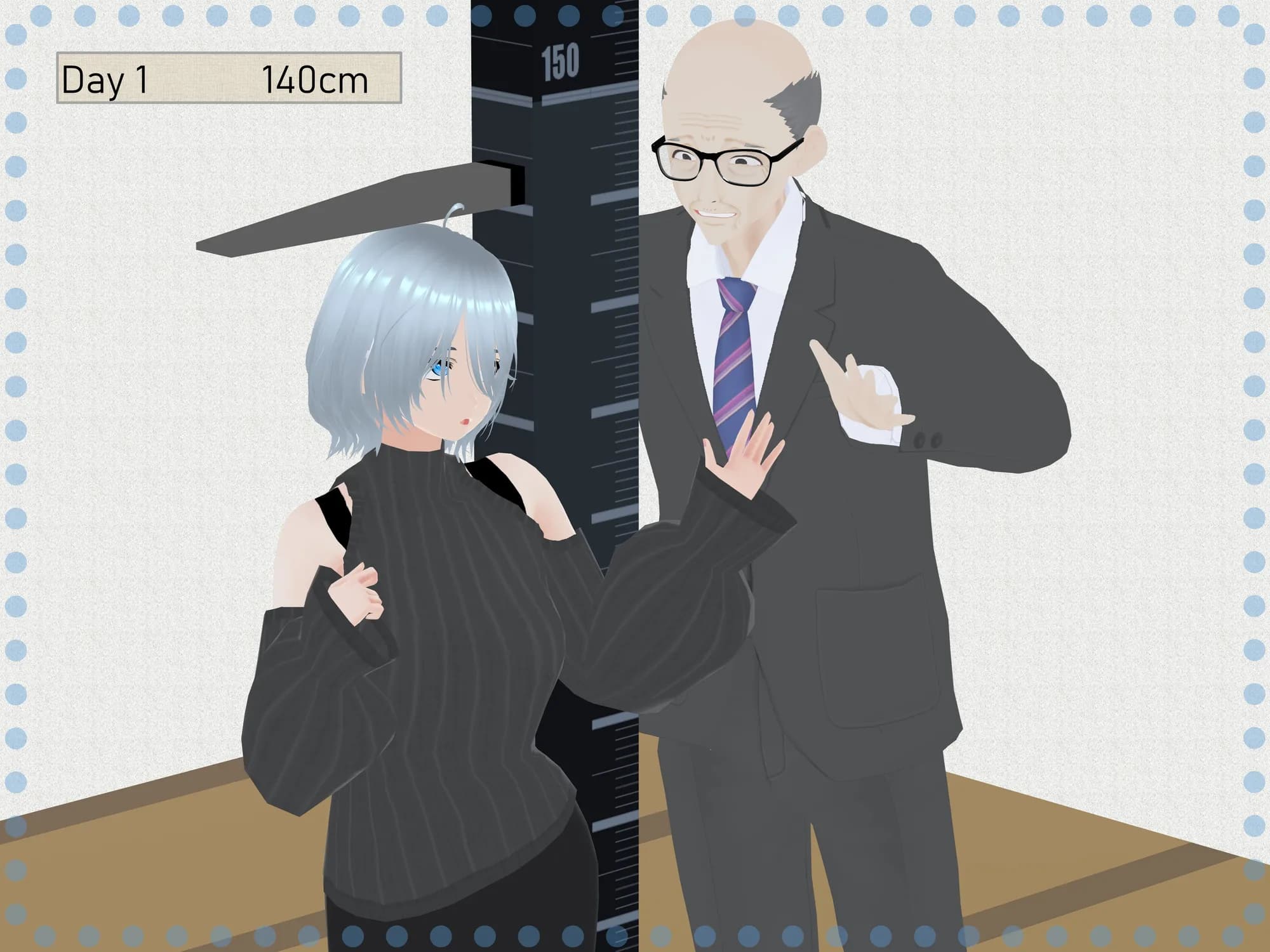 Outgrowing only girls, Overtake boys, Growth sound. Bus stop Arc - 10ページ