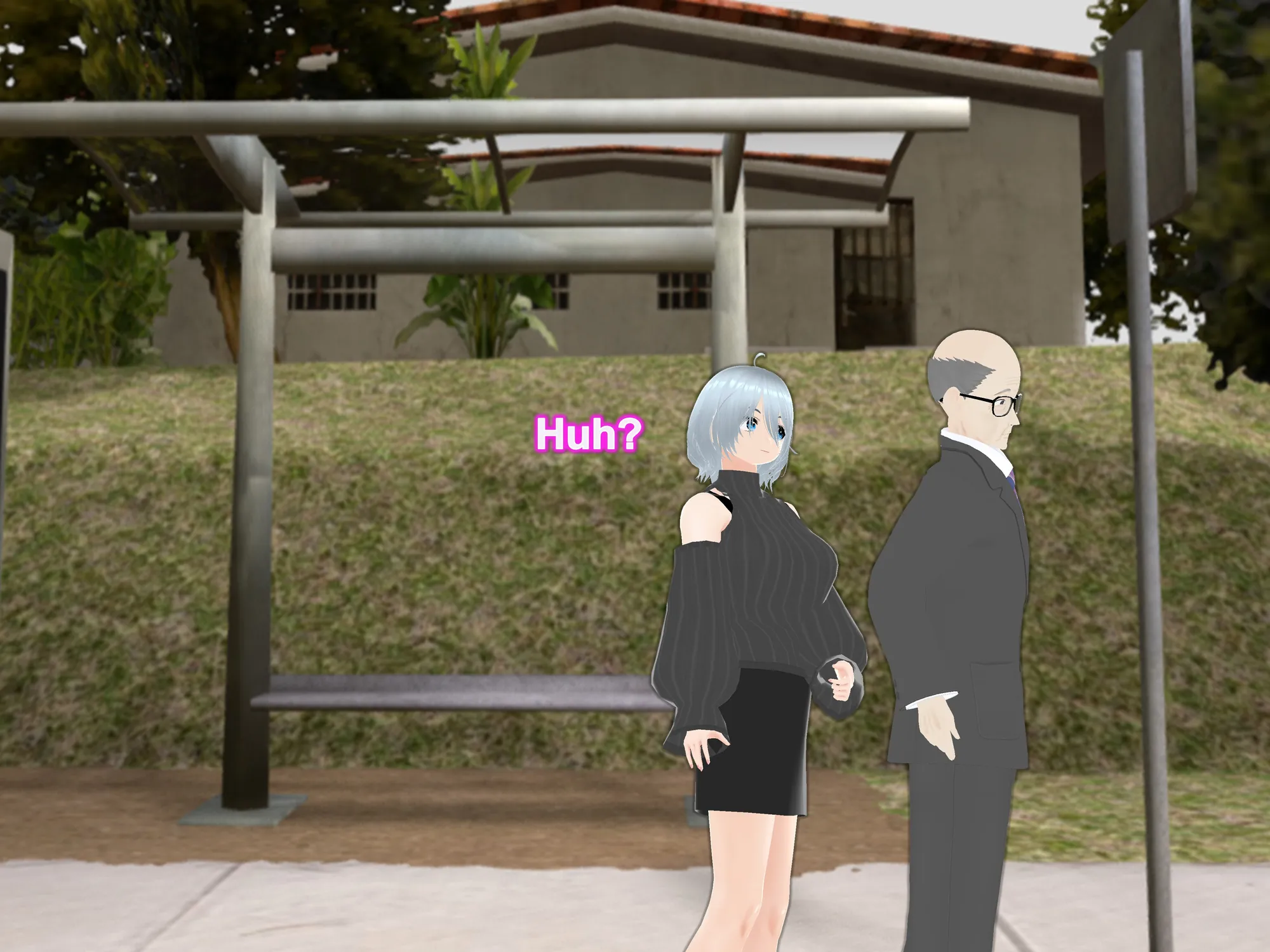 Outgrowing only girls, Overtake boys, Growth sound. Bus stop Arc - 13ページ