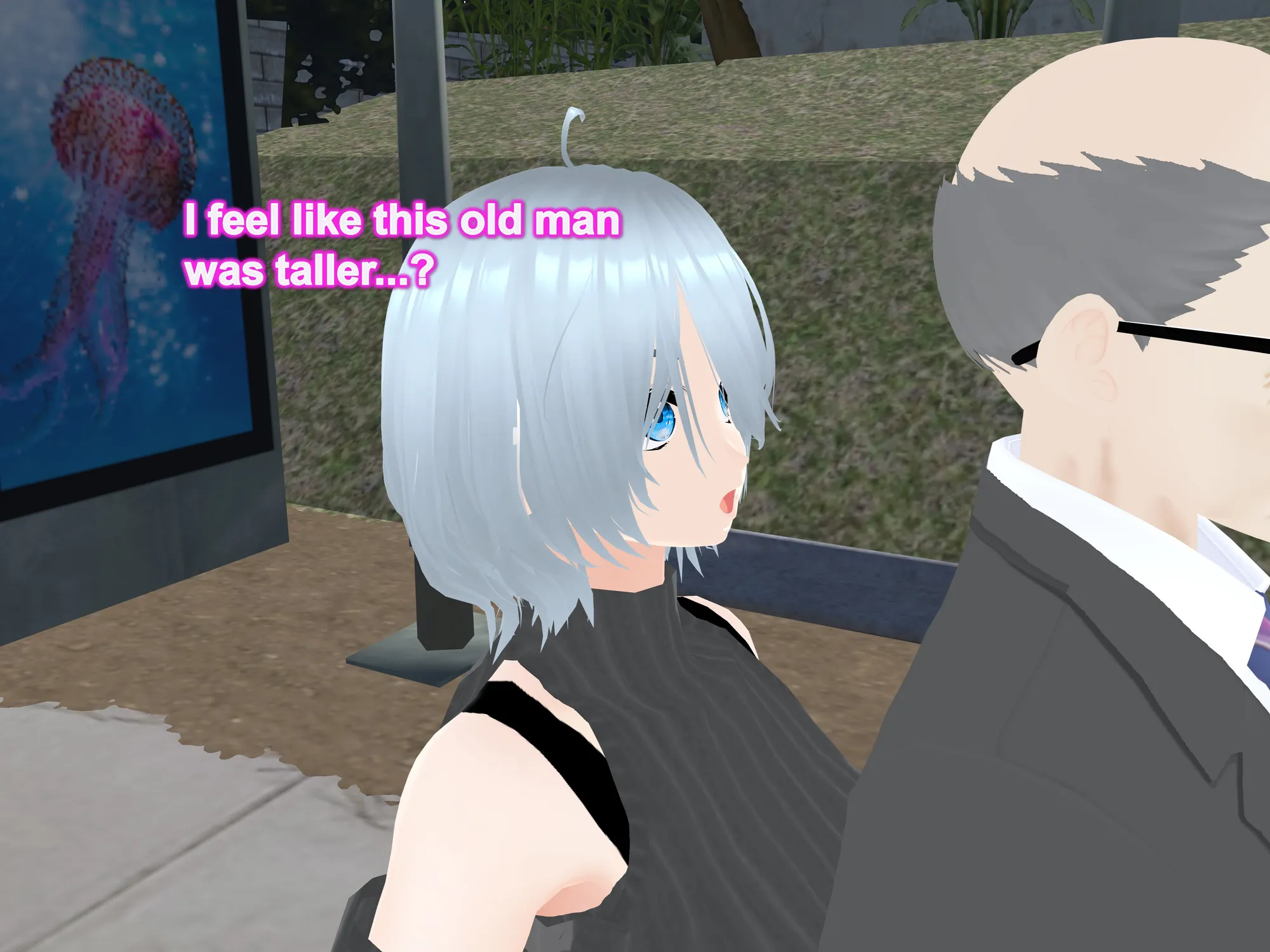 Outgrowing only girls, Overtake boys, Growth sound. Bus stop Arc - 14ページ