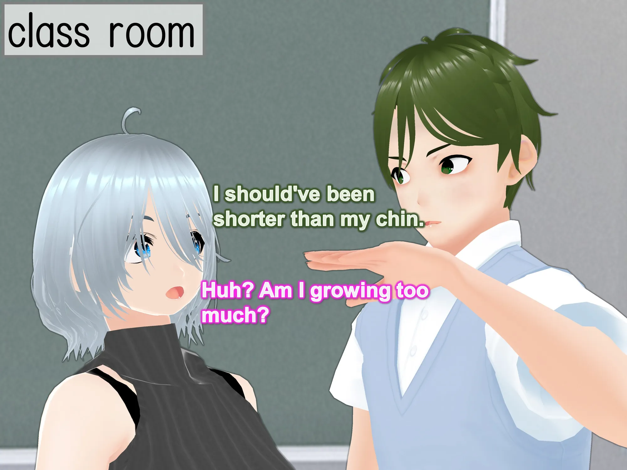 Outgrowing only girls, Overtake boys, Growth sound. Bus stop Arc - 16ページ