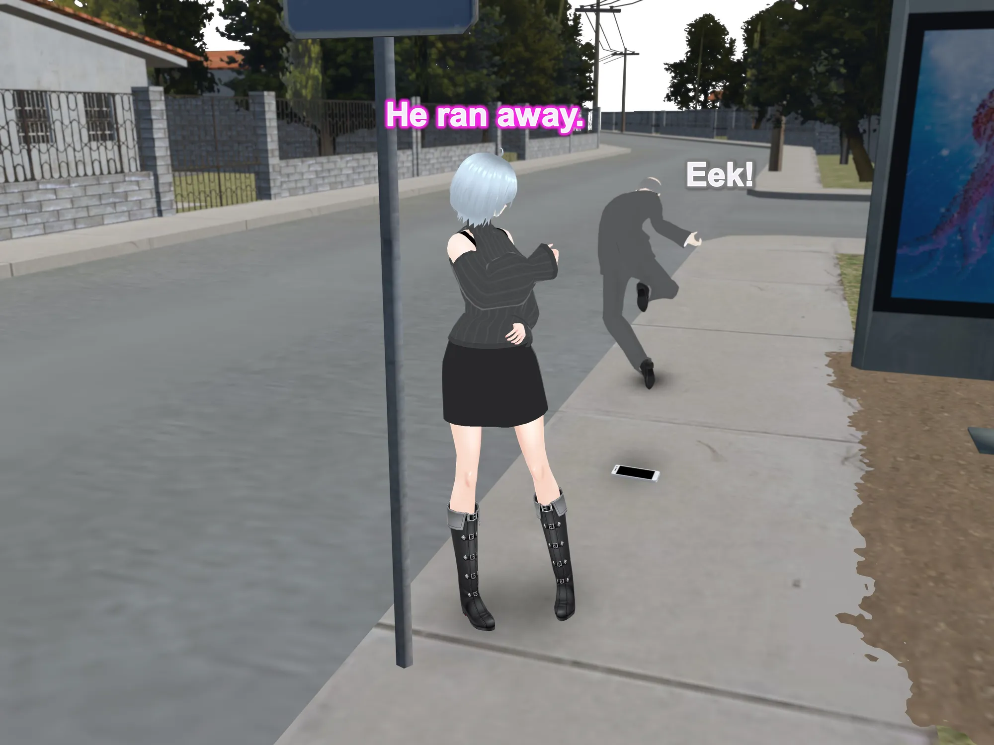 Outgrowing only girls, Overtake boys, Growth sound. Bus stop Arc - 24ページ